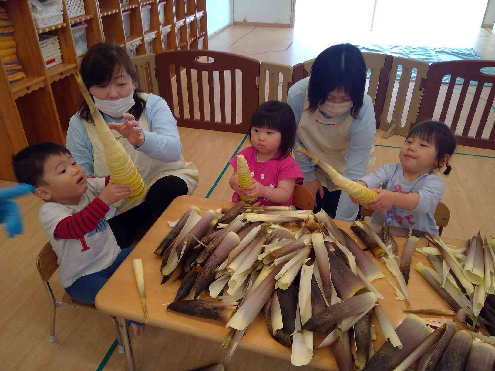 皮の高さにビックリ