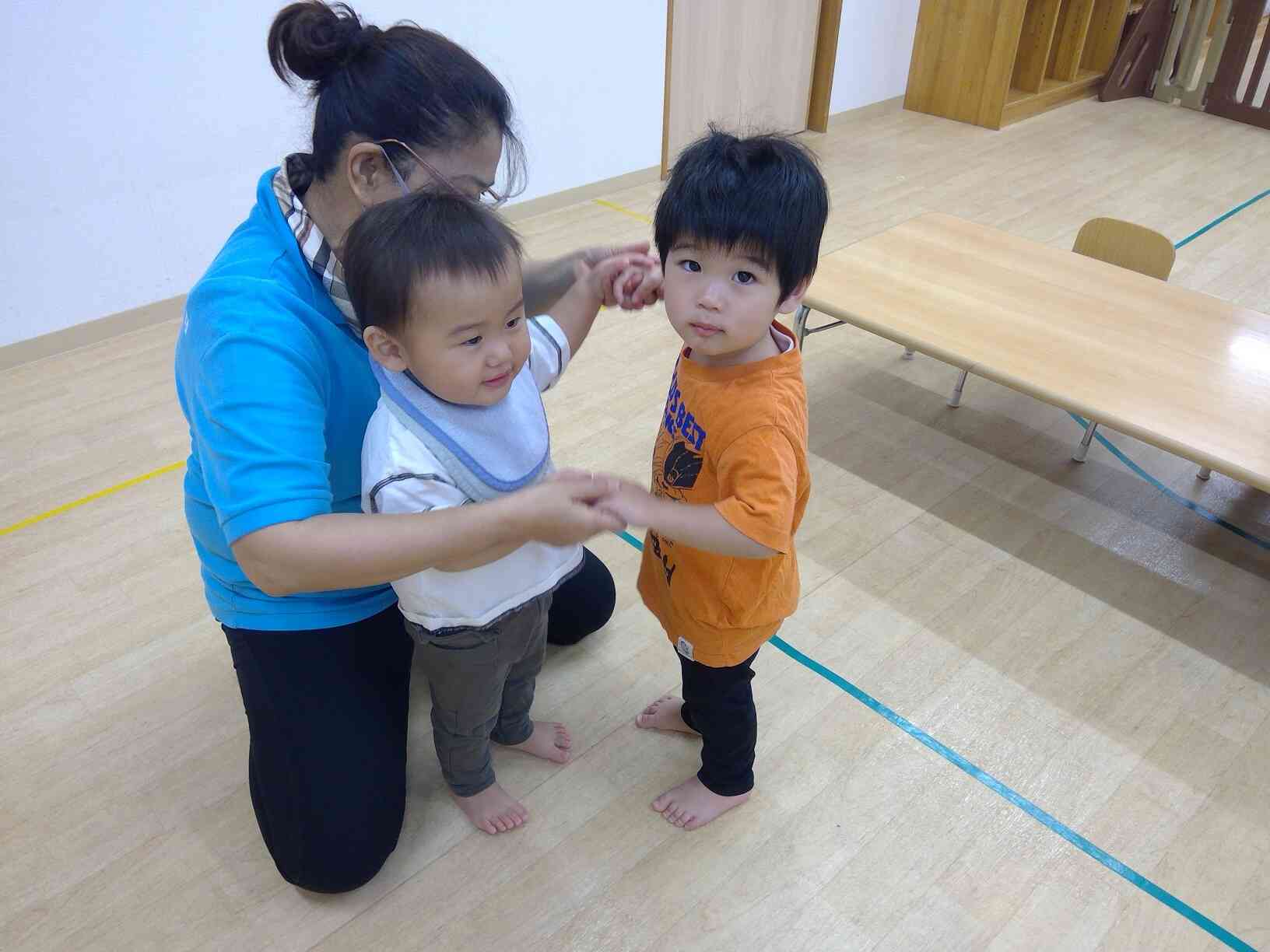 英語～あひる組(1歳児)～