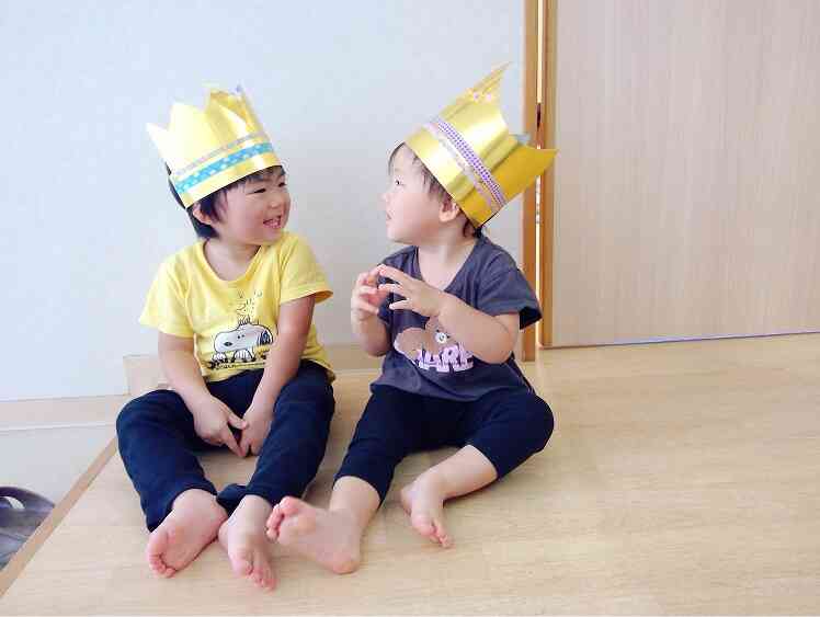 かんむり、にあってるね~!