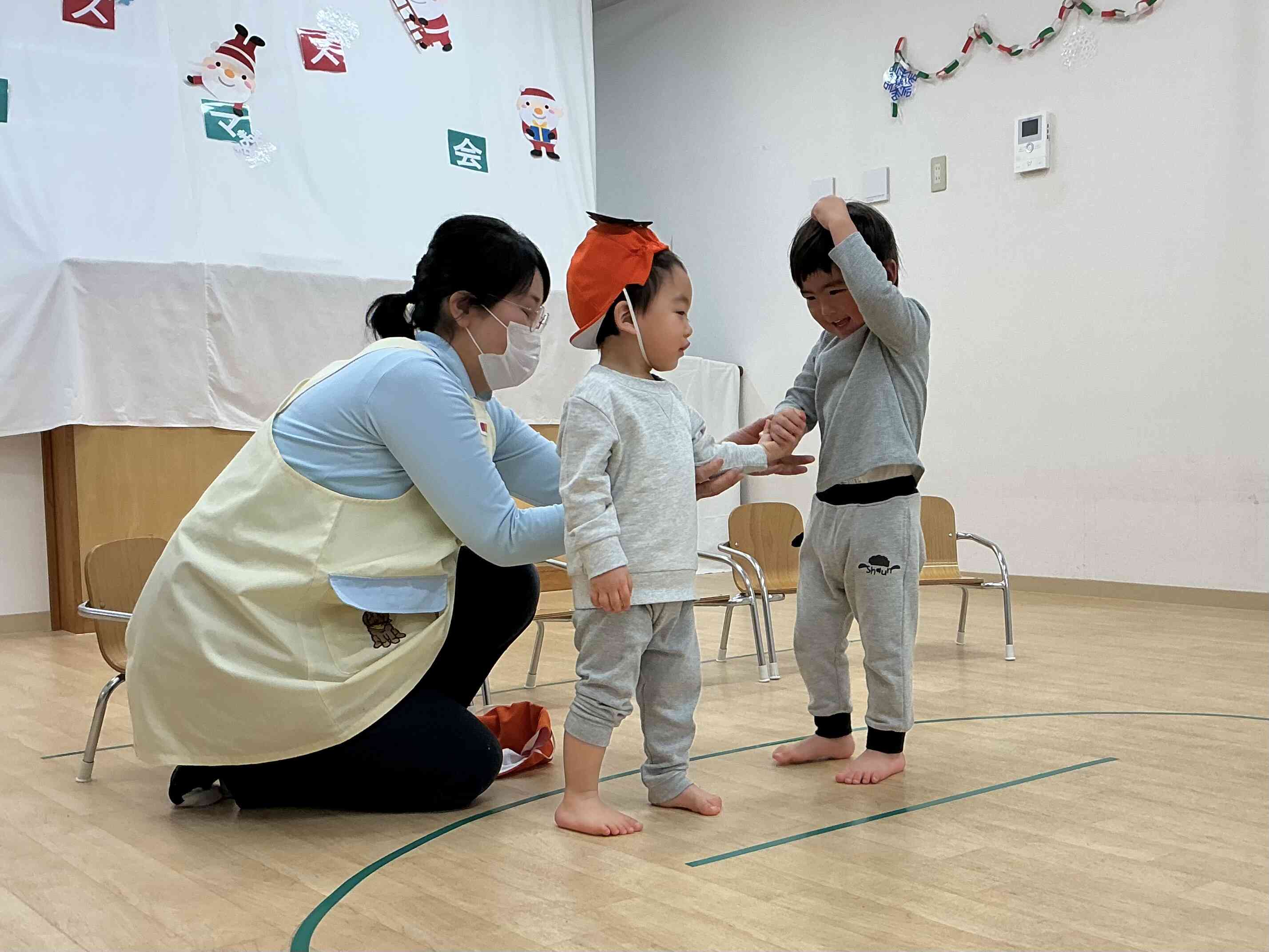クリスマス会〜あひるぐみ（1歳児）〜