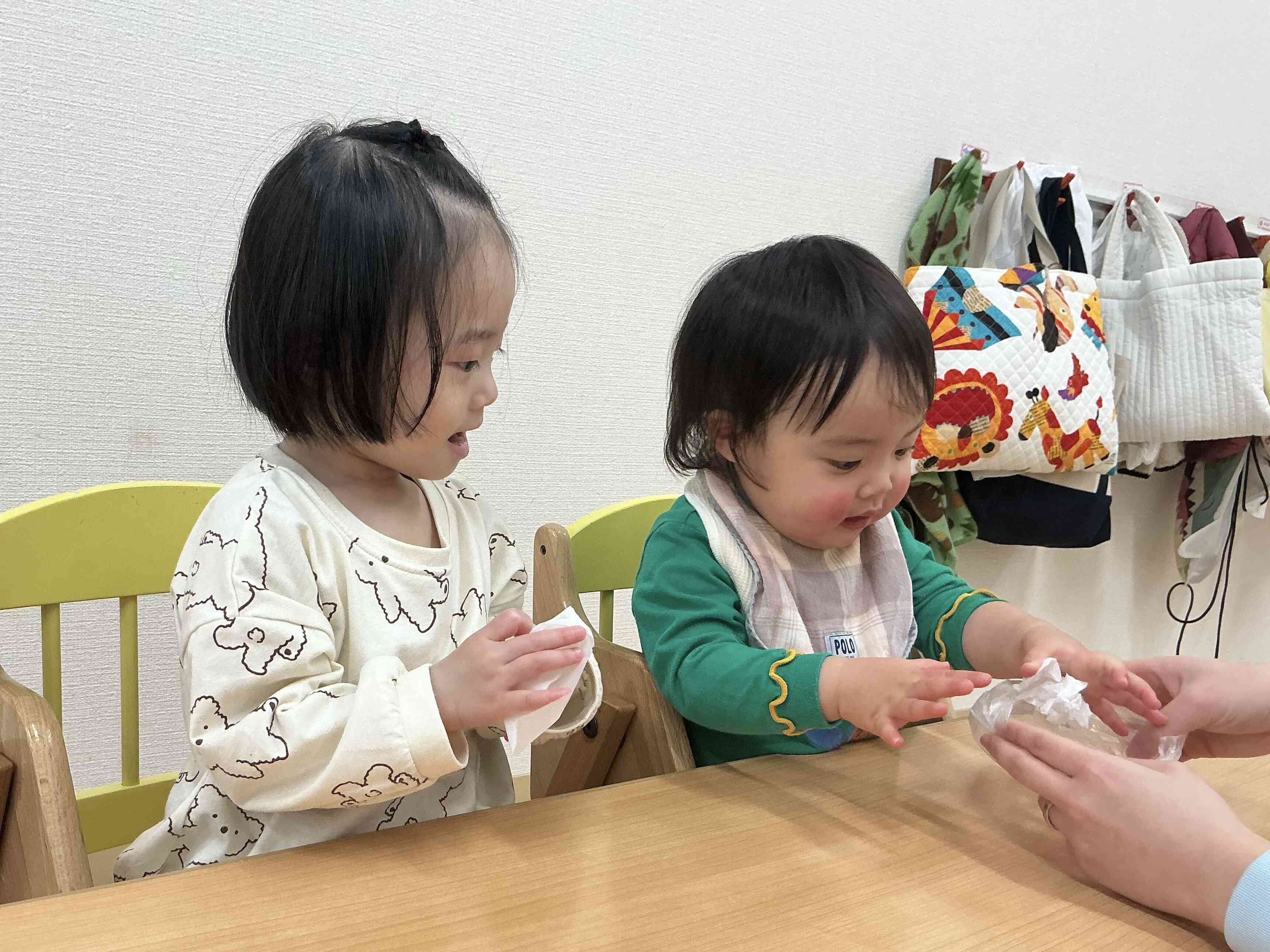 製作〜ひよこ組（０歳児）〜