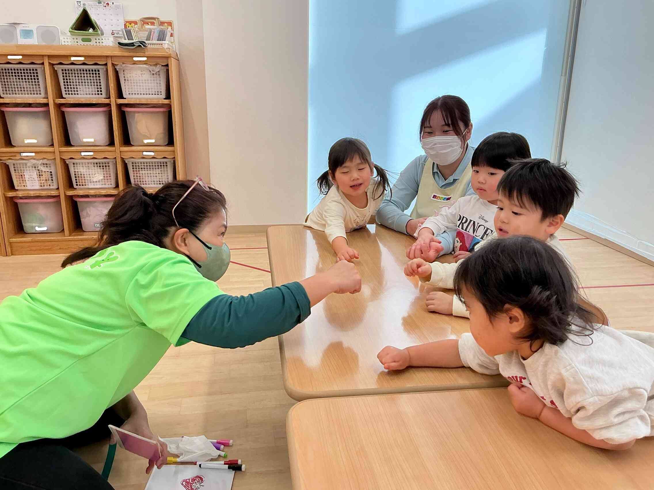 挨拶が上手にできた後は…