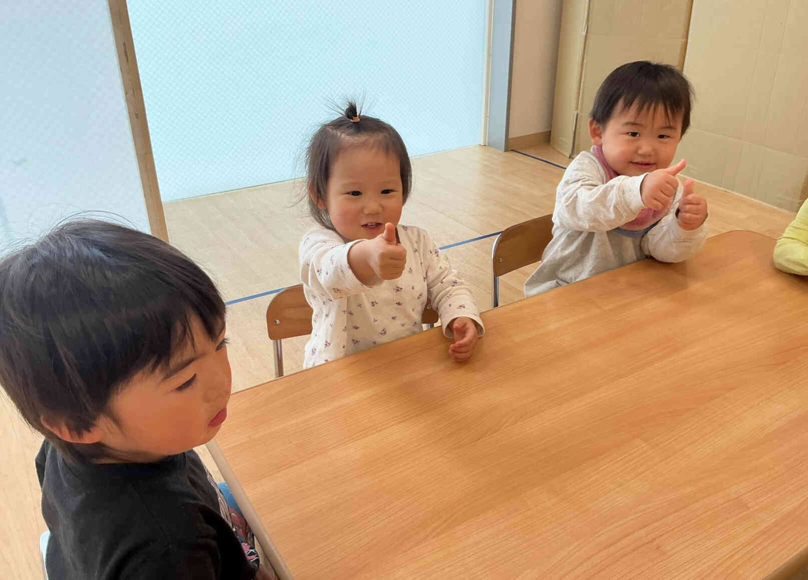 英語〜うさぎ組（2歳児）〜