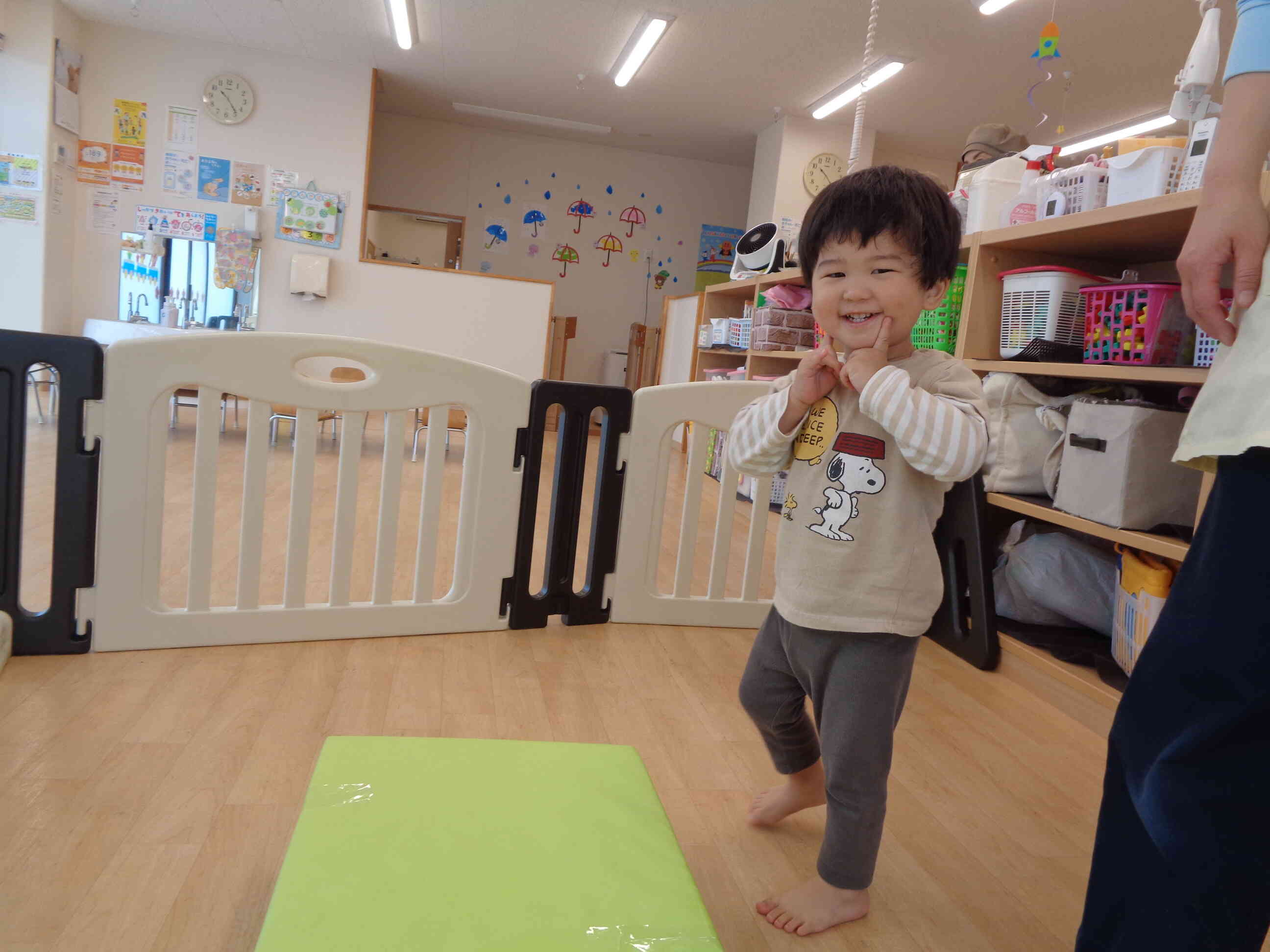 最後はしっかり決めポーズ♪