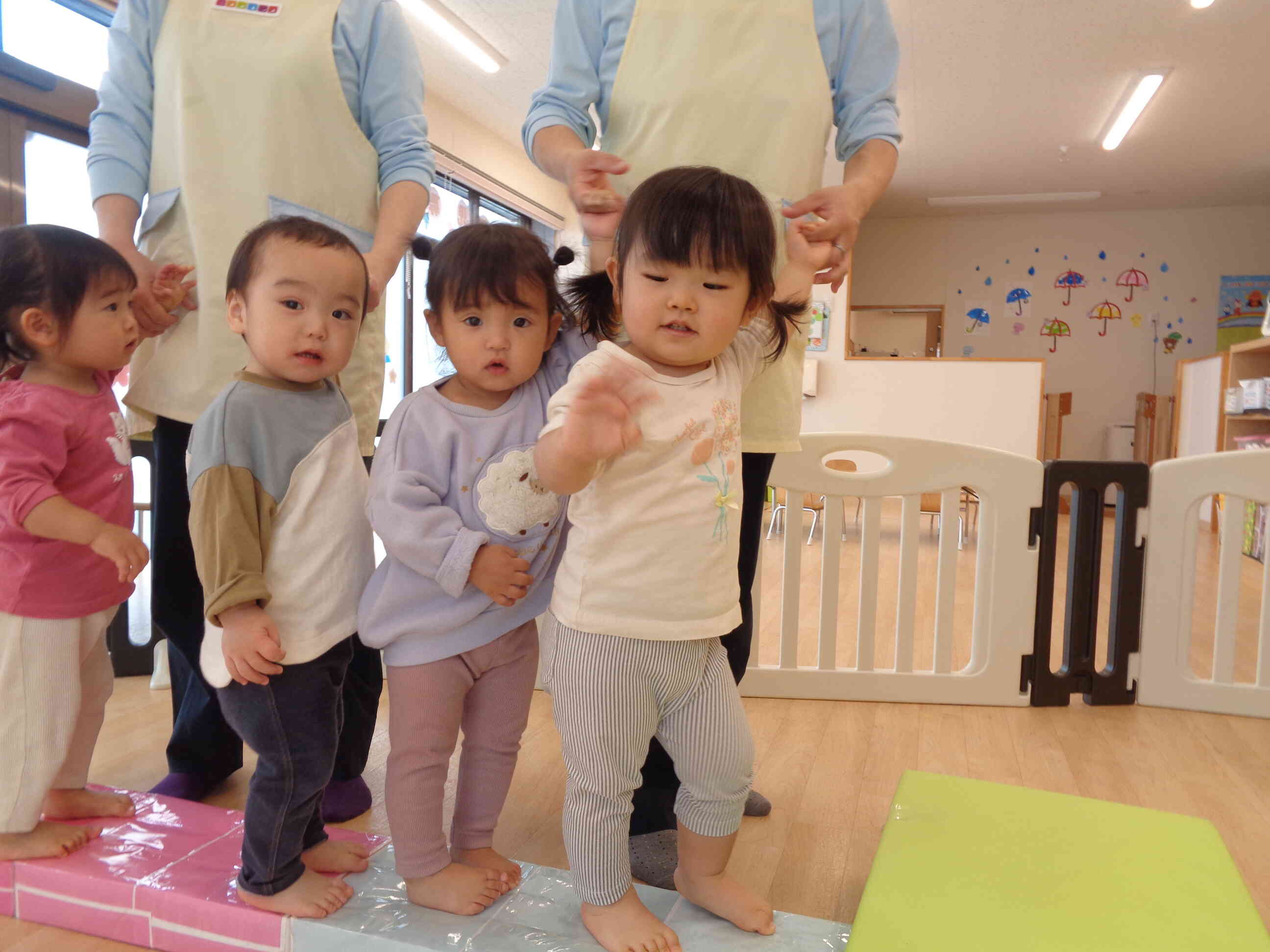 あひるさんのお友だちみーんな乗ってみたよ☆