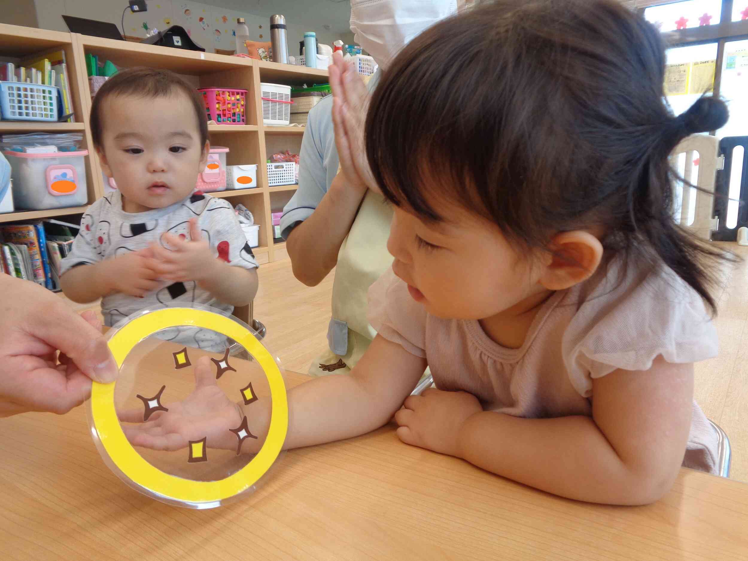 洗った手をもう一回見てみよう!