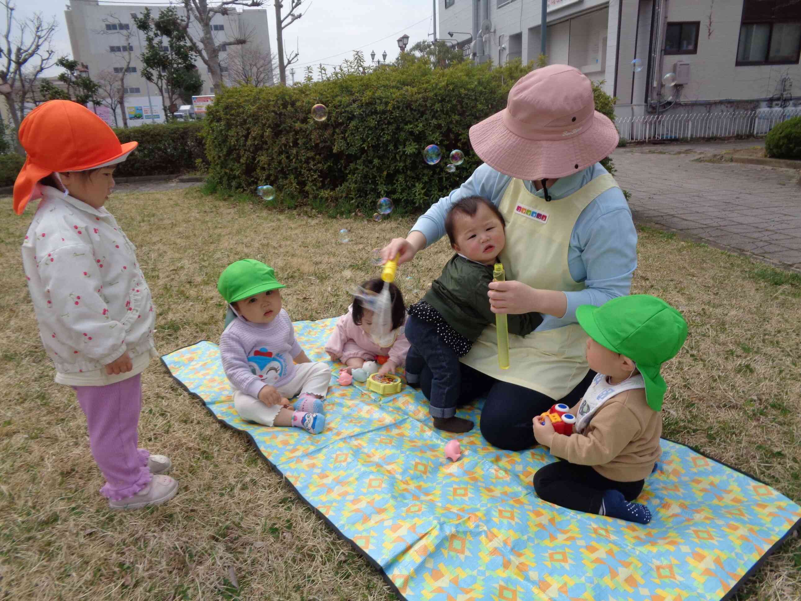 いっぱいあそんだよ