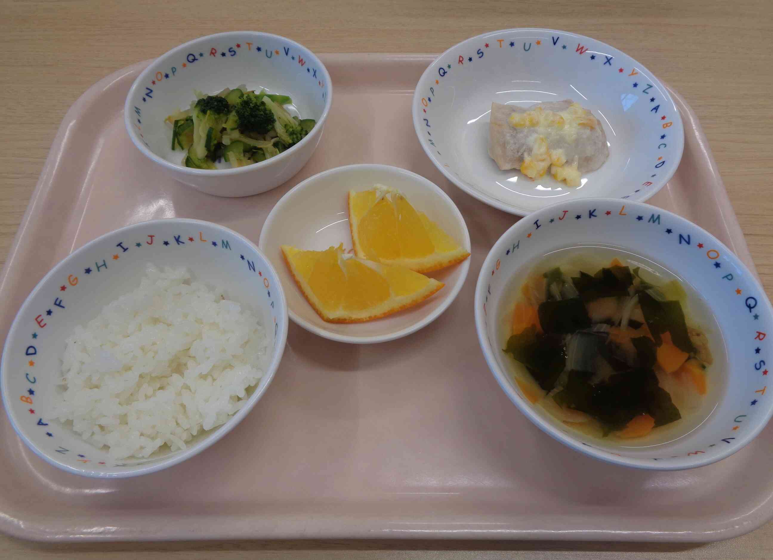 ５月１日の給食