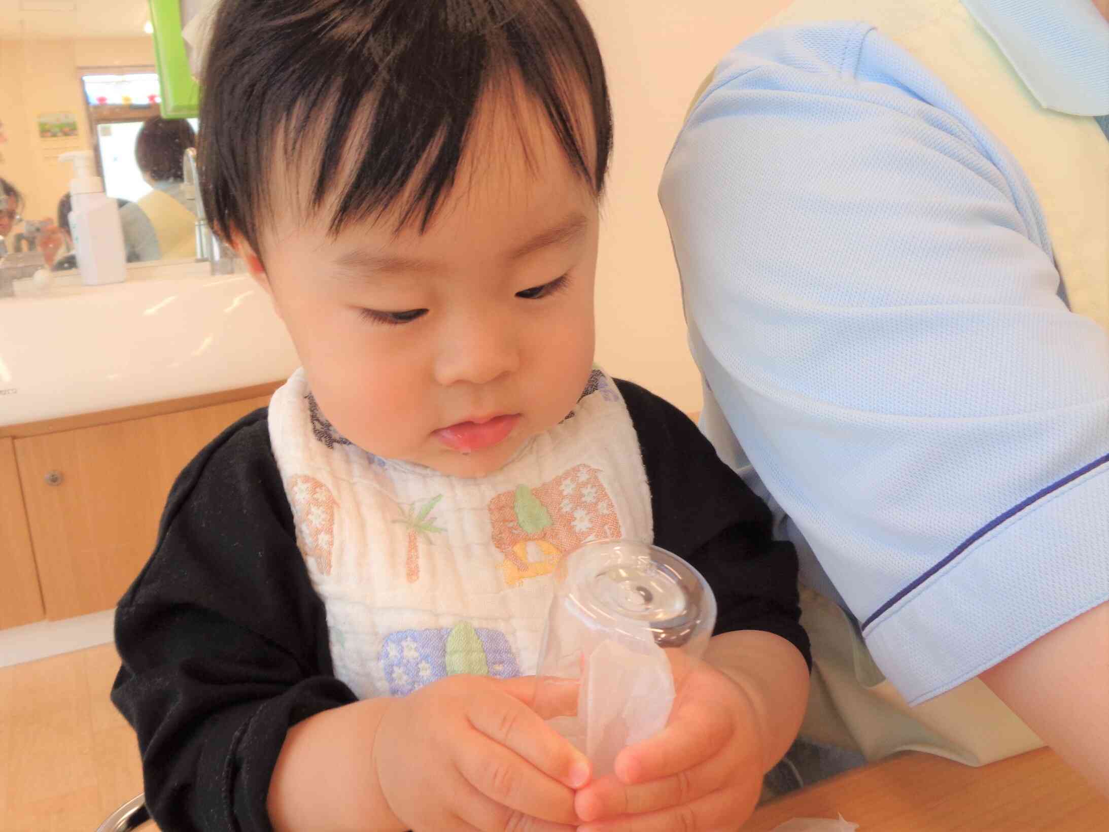美味しいジュースになぁれ♪