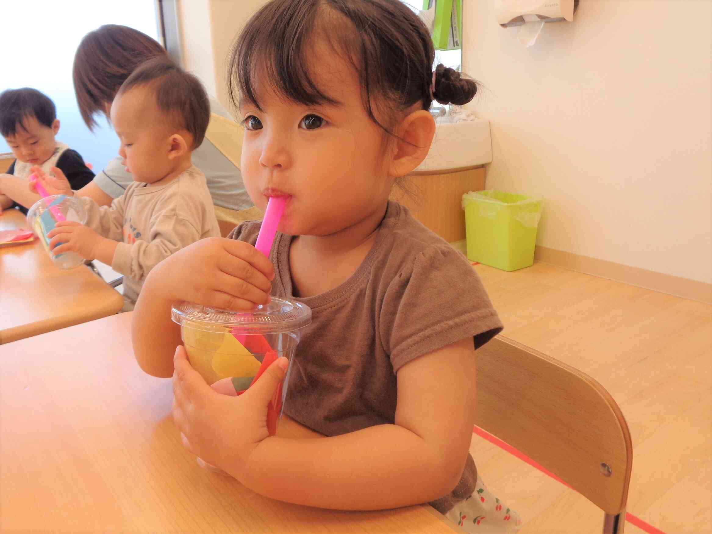トロピカルジュースの完成❤