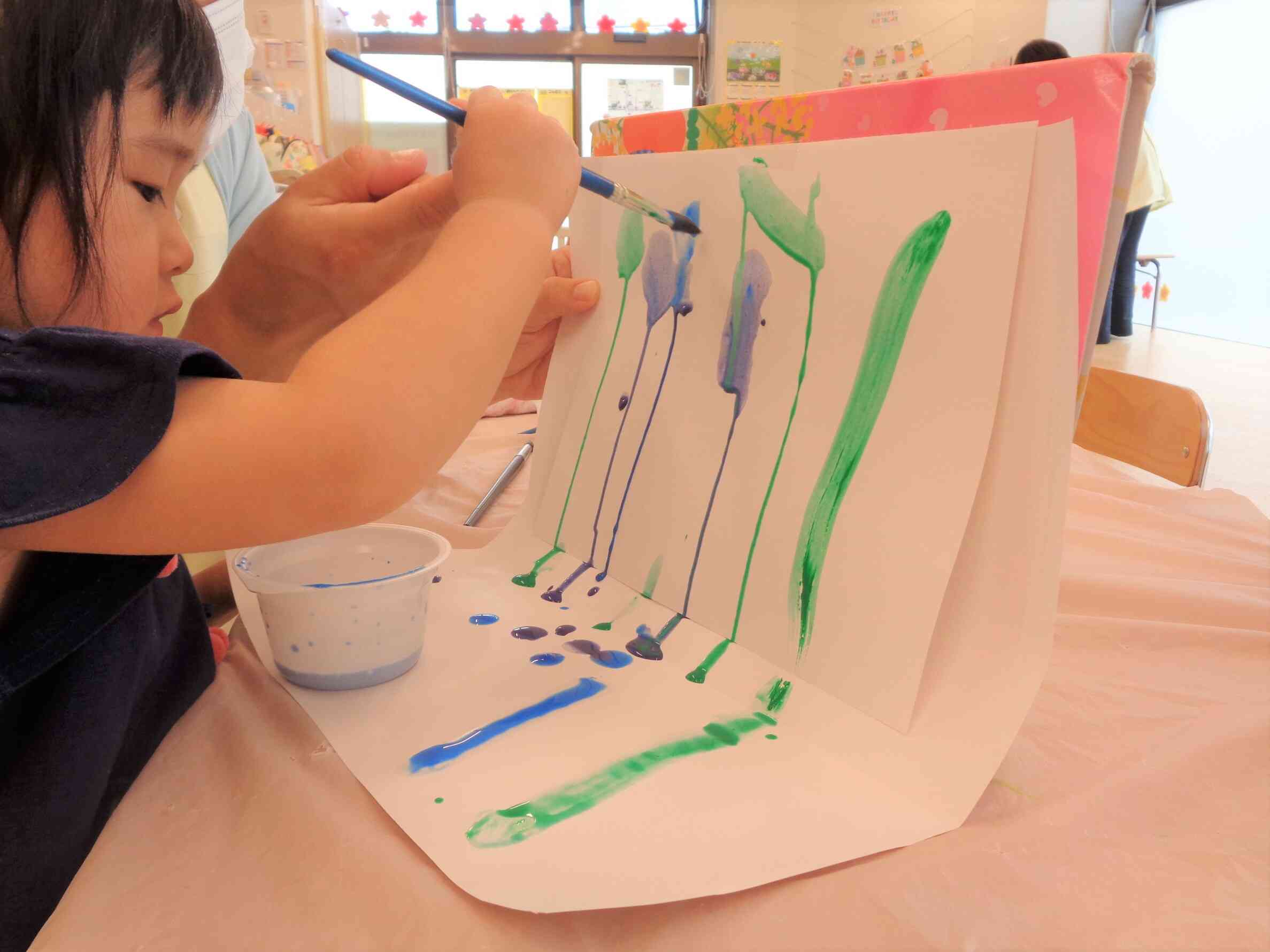 ６月の製作♪うさぎ組（２歳児）