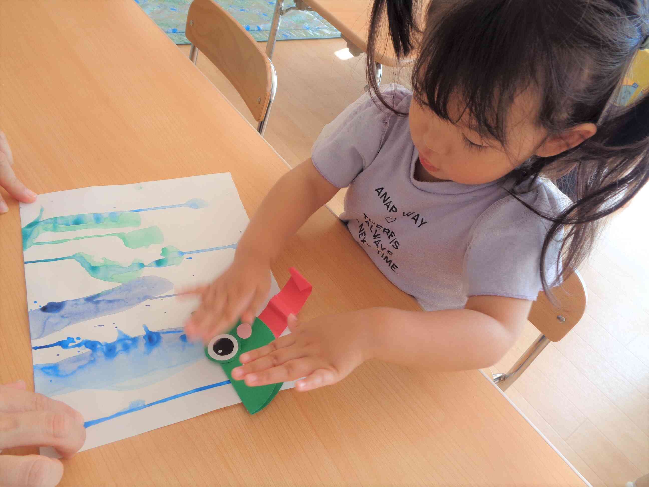 カエルさんも作ります
