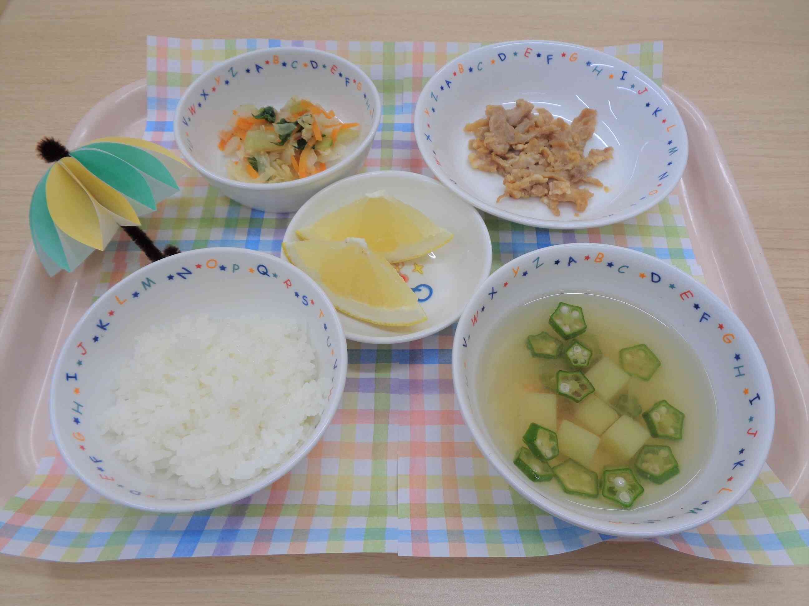 ６月１０日の給食