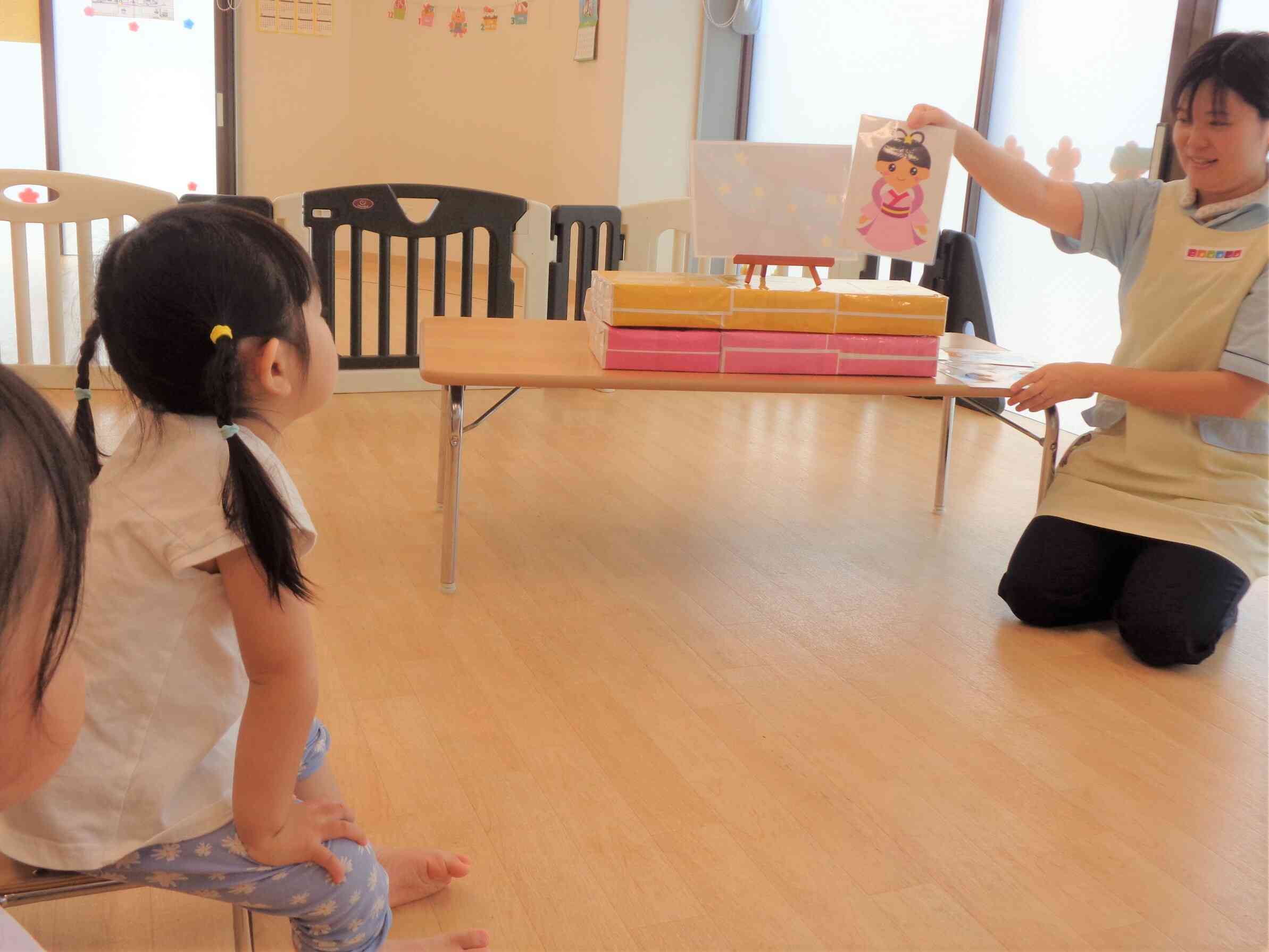 パネルシアターを見ました