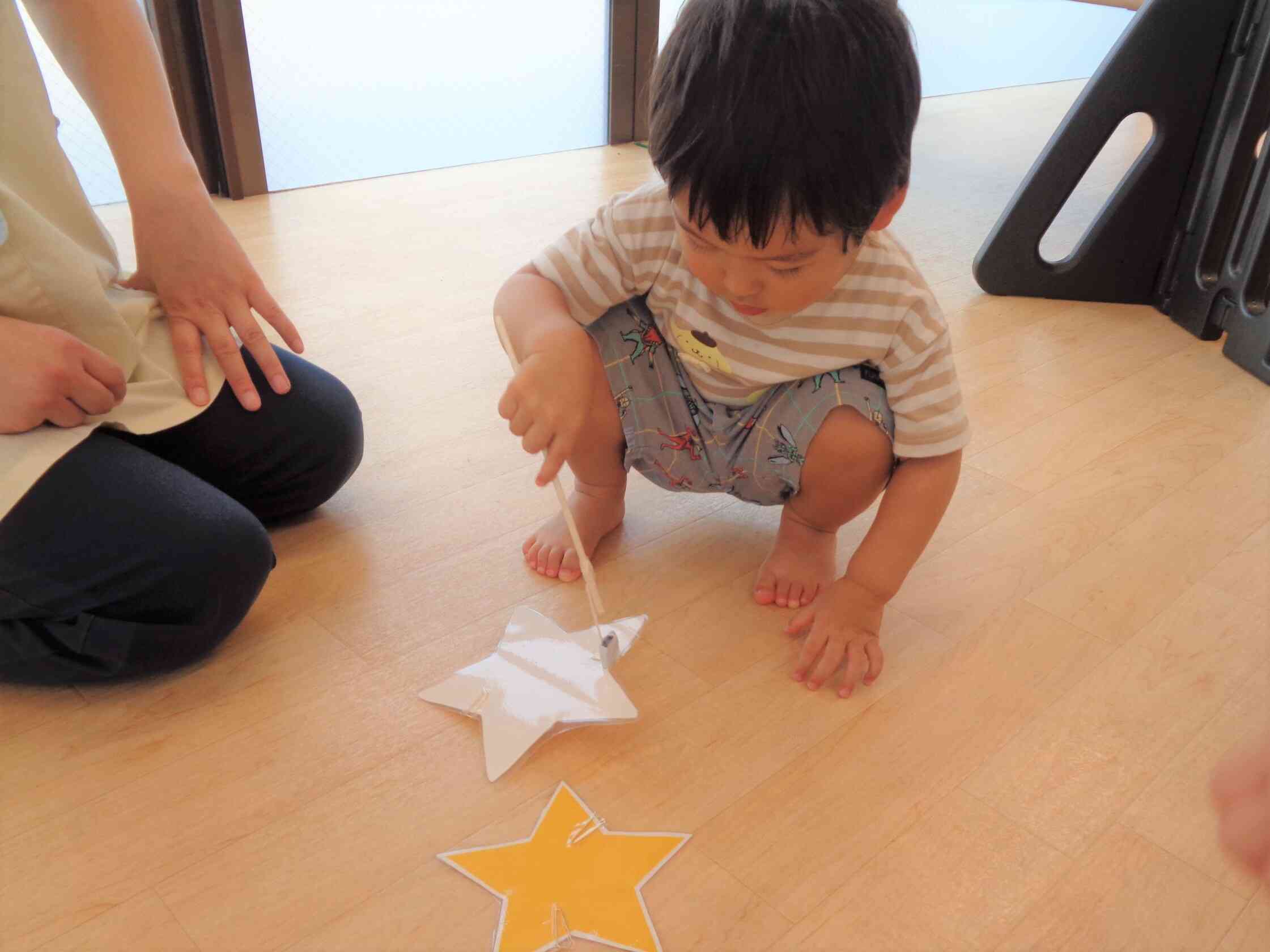お星さま捕まえるぞ～！！