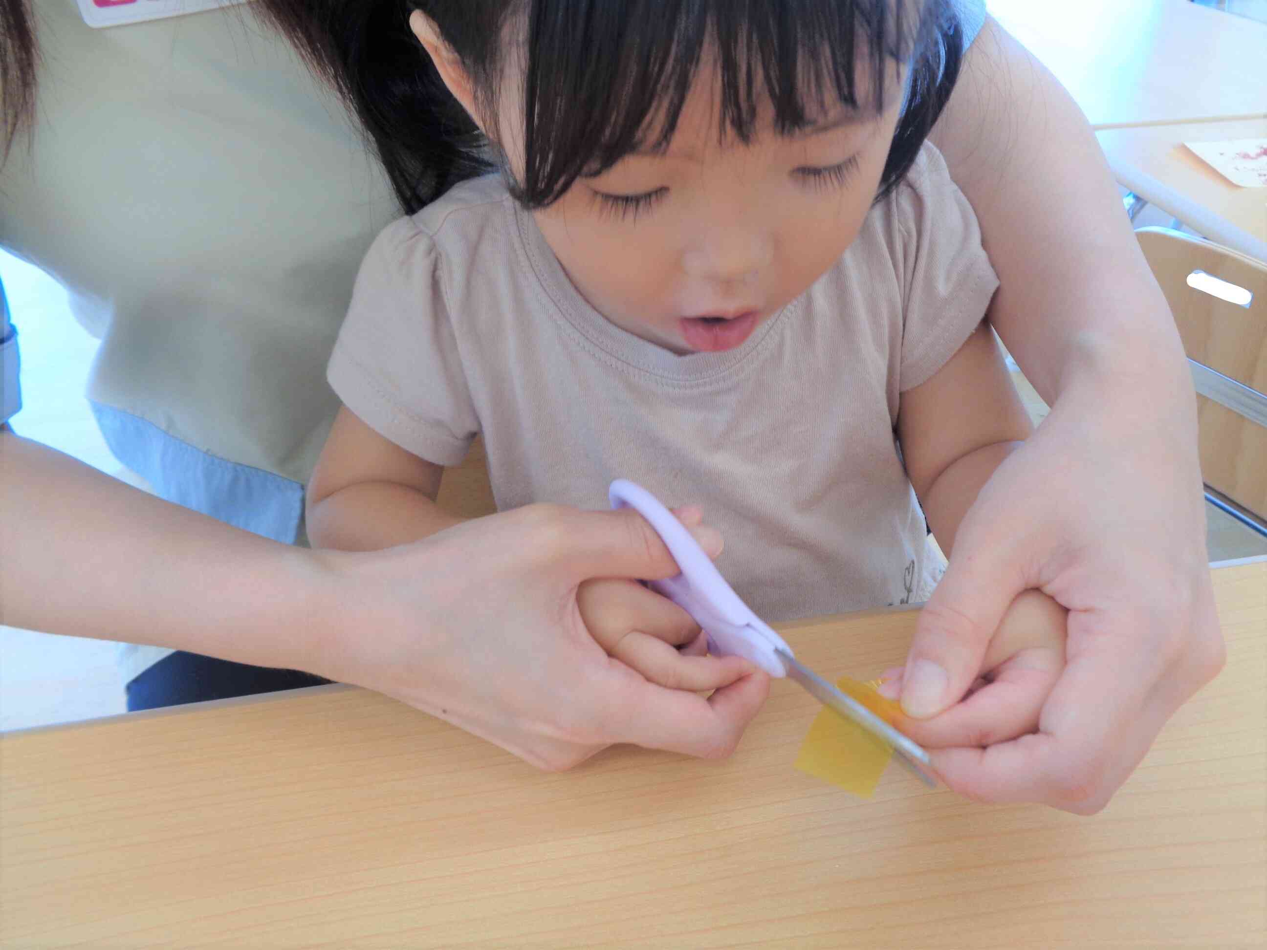 ７月の製作♪うさぎ組（２歳児）