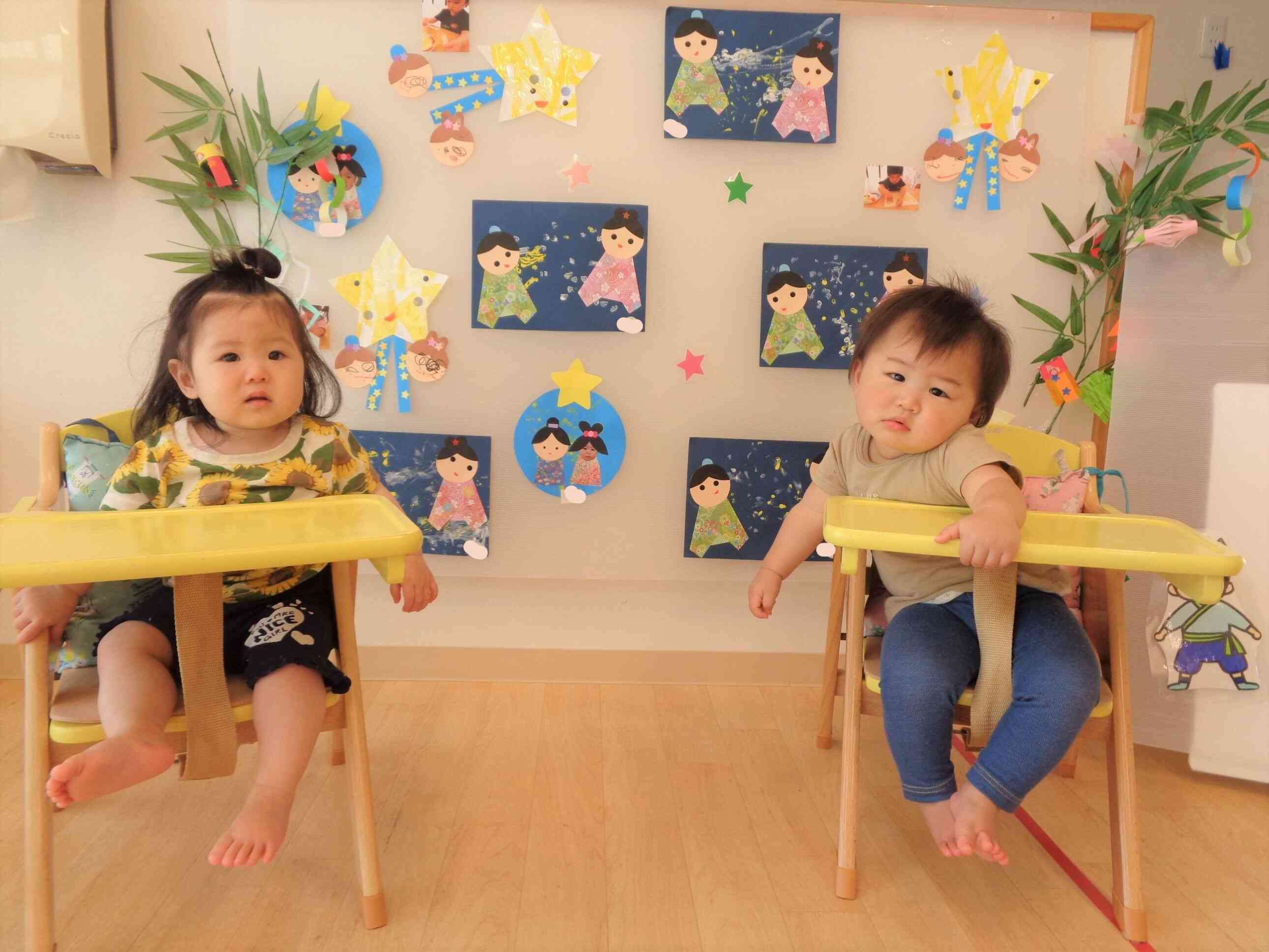 ひよこ組のお友だち♪（０歳児）