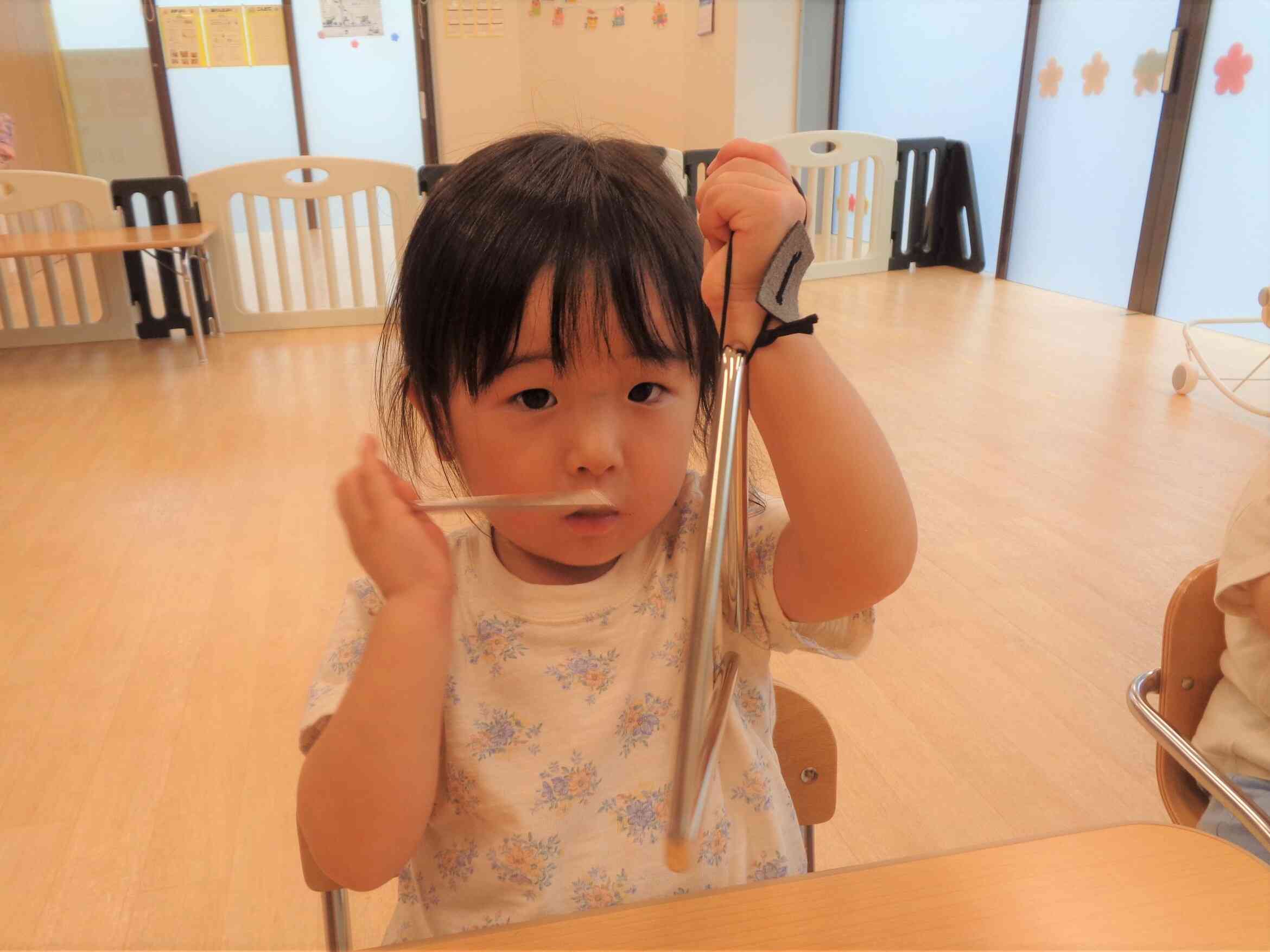 トライアングルいい音だね♪
