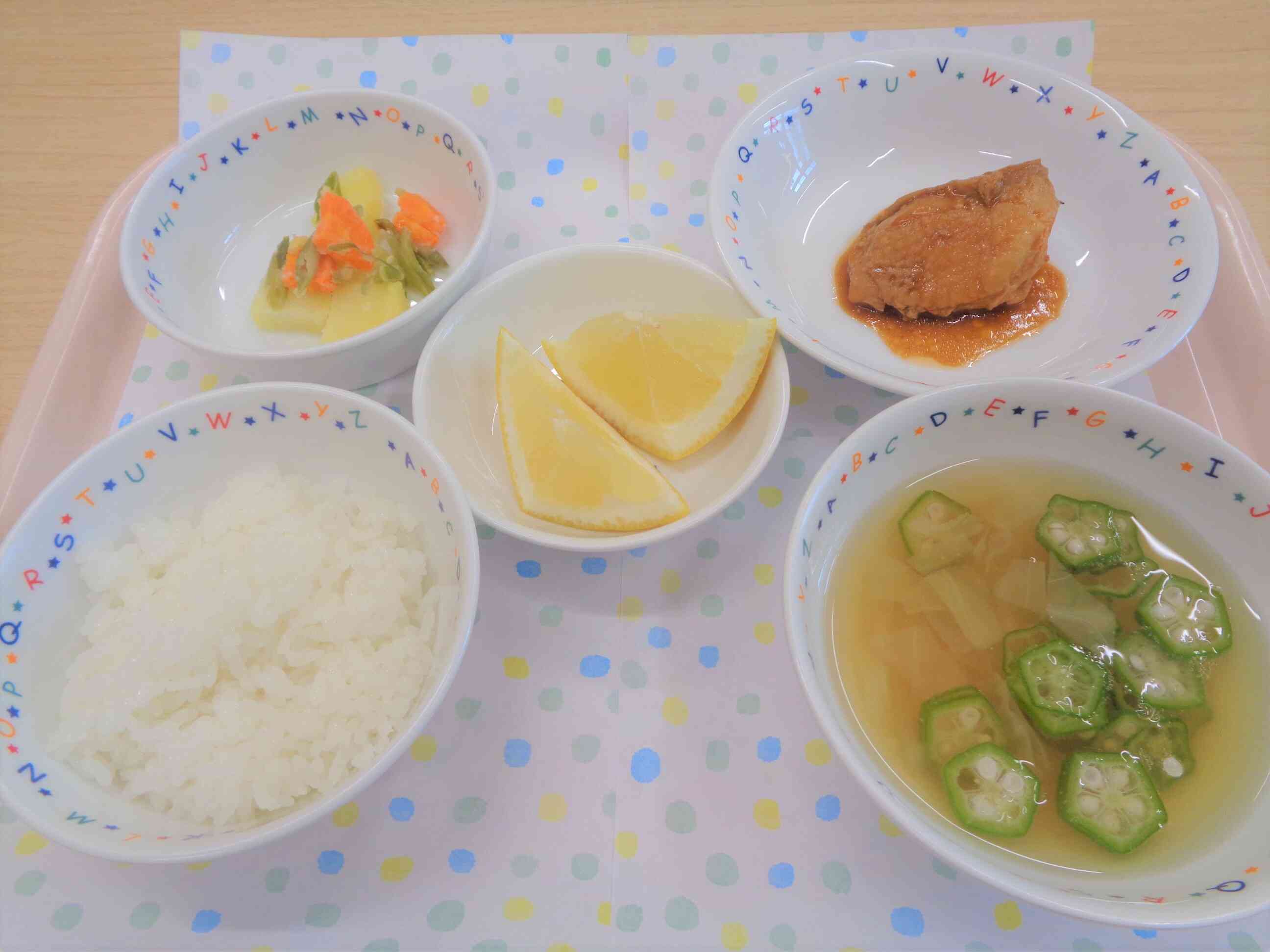 ８月１８日の給食