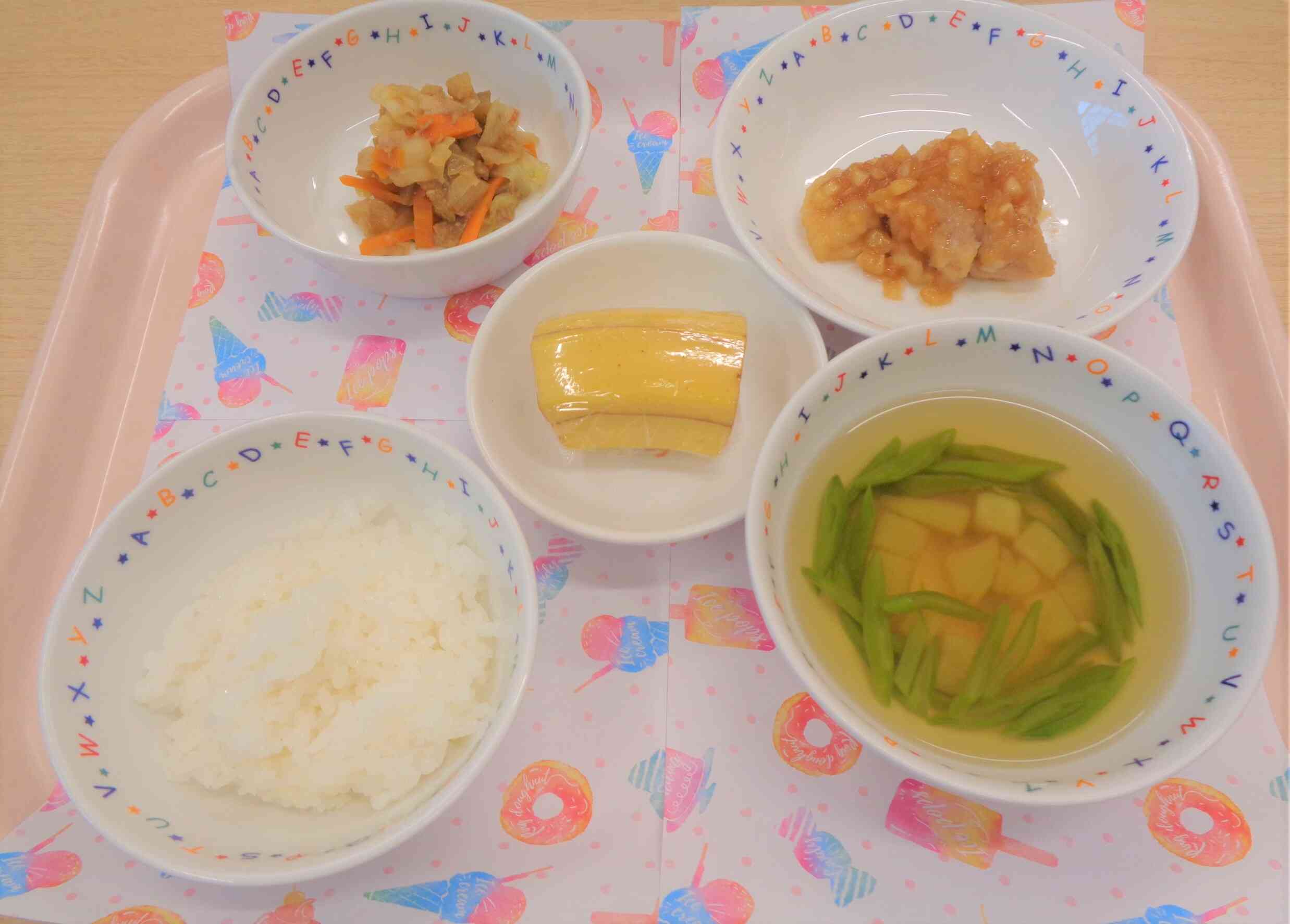 ９月２日の給食