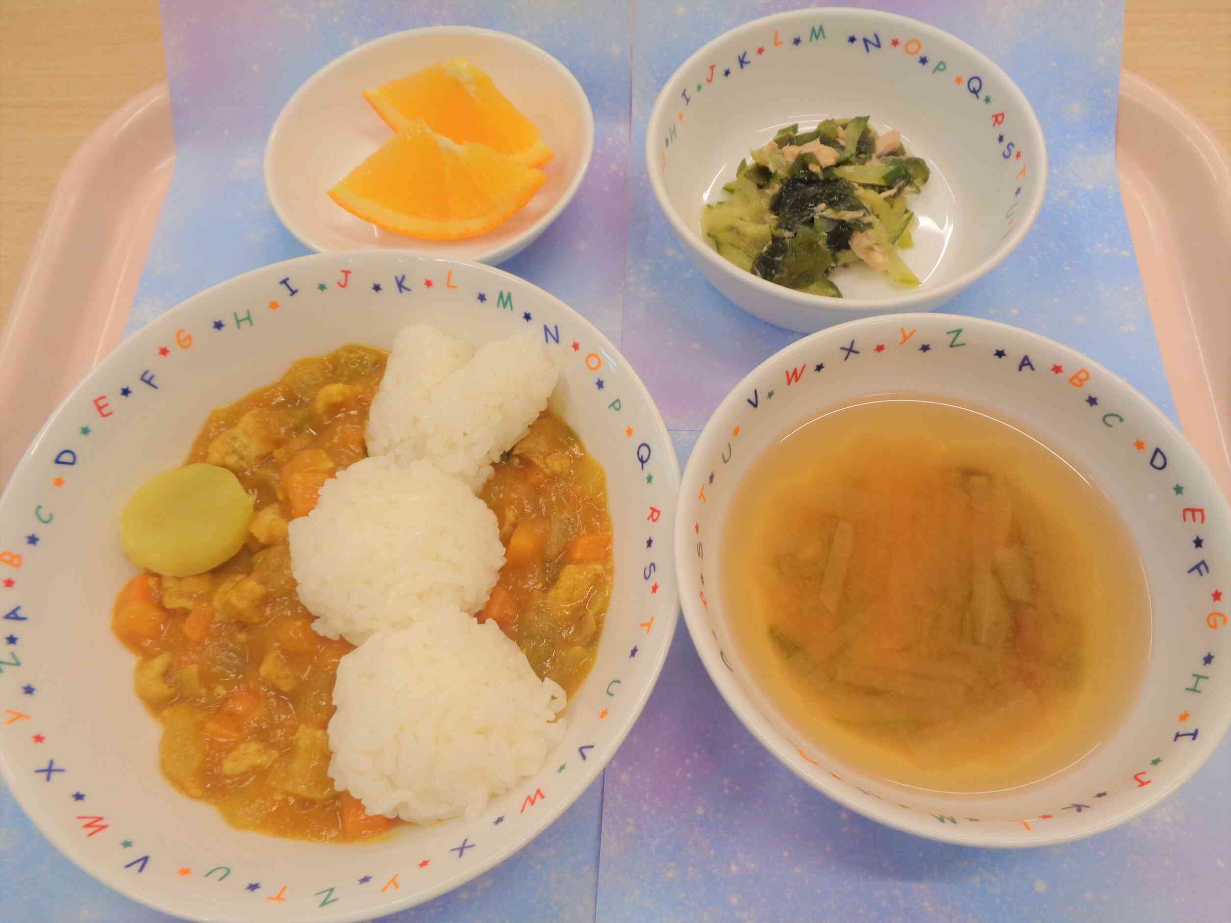 ９月１１日の給食