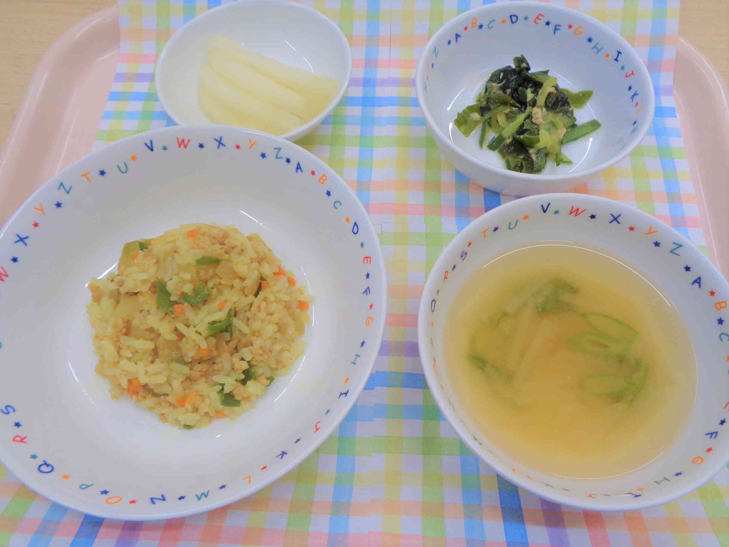 ９月２５日の給食