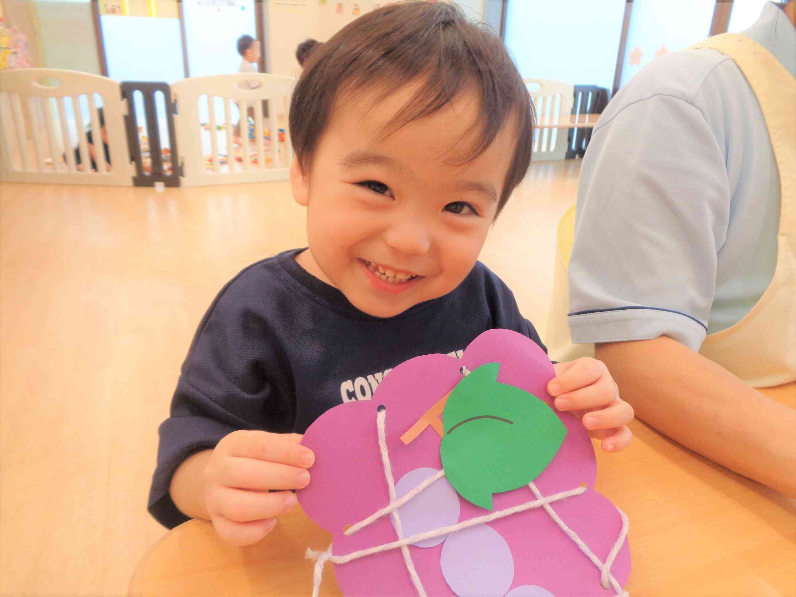 美味しそうなぶどうが完成！