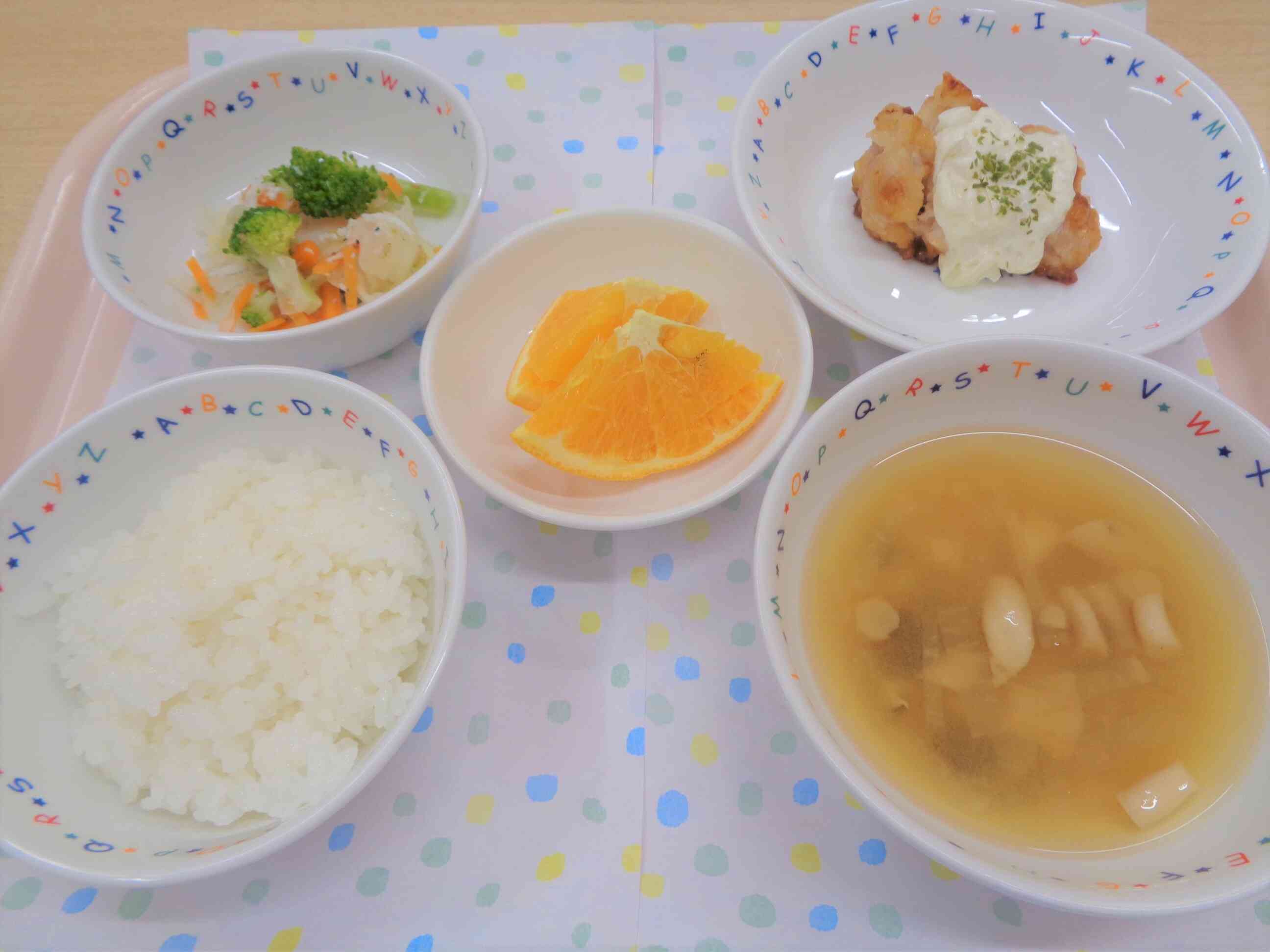 １０月７日の給食