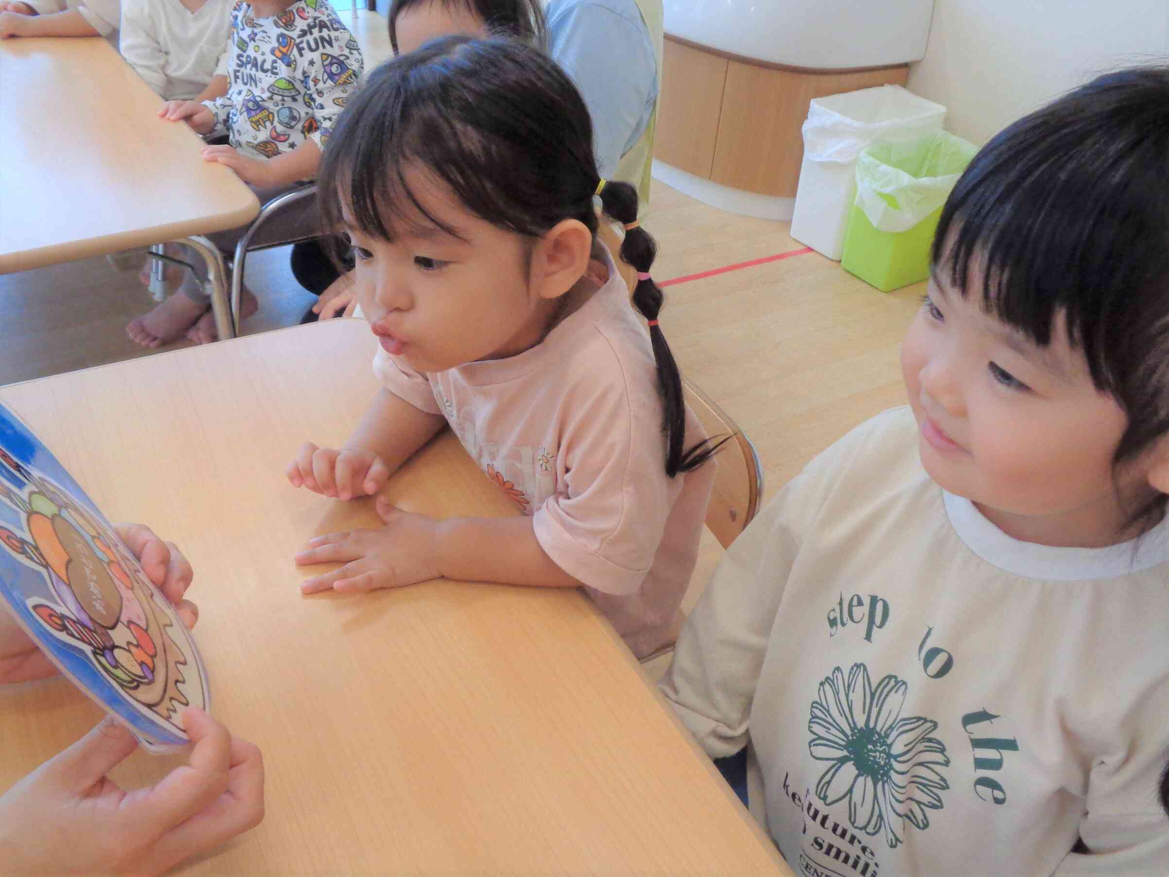 誕生日ケーキが登場!