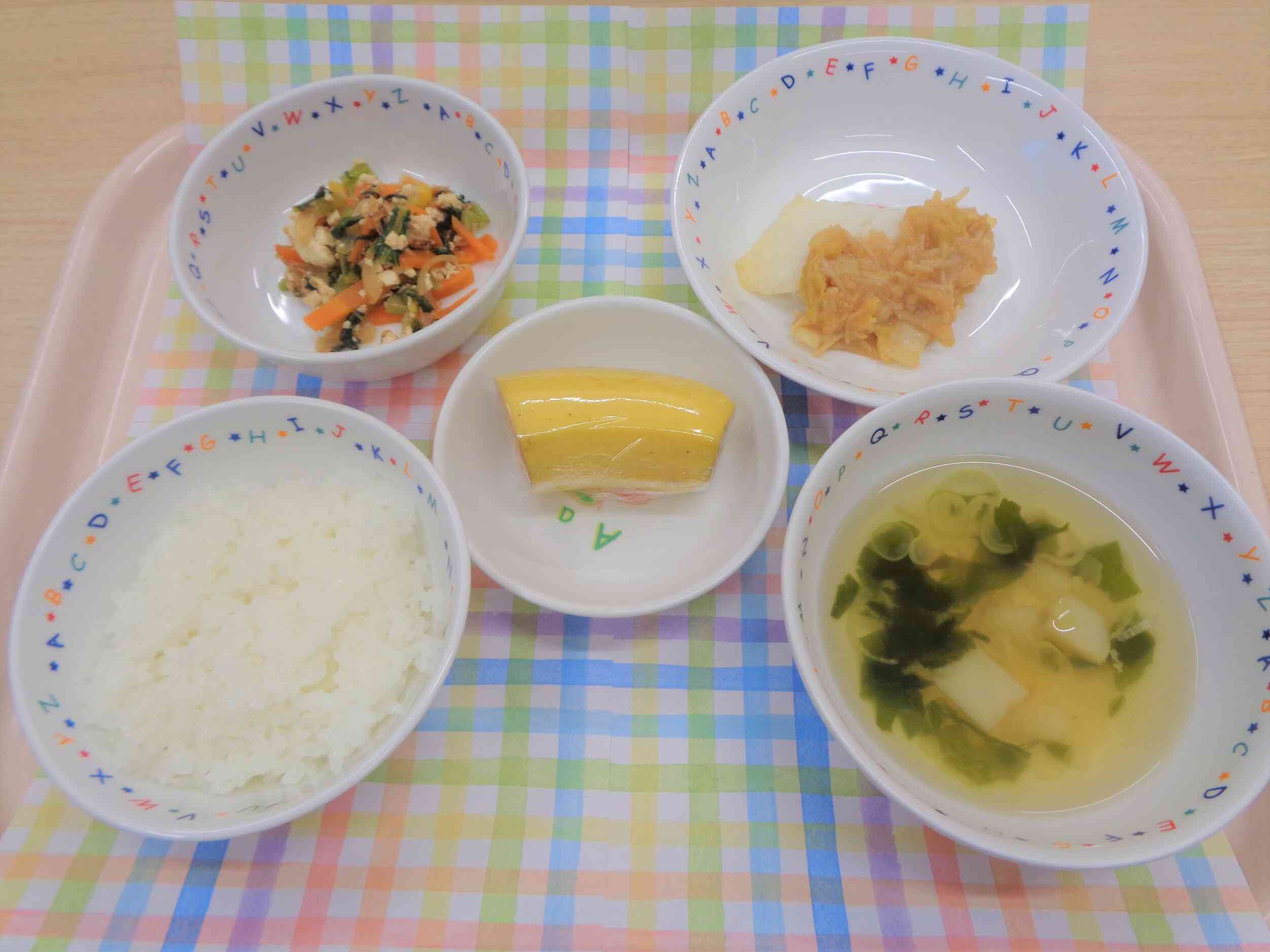 １０月１６日の給食