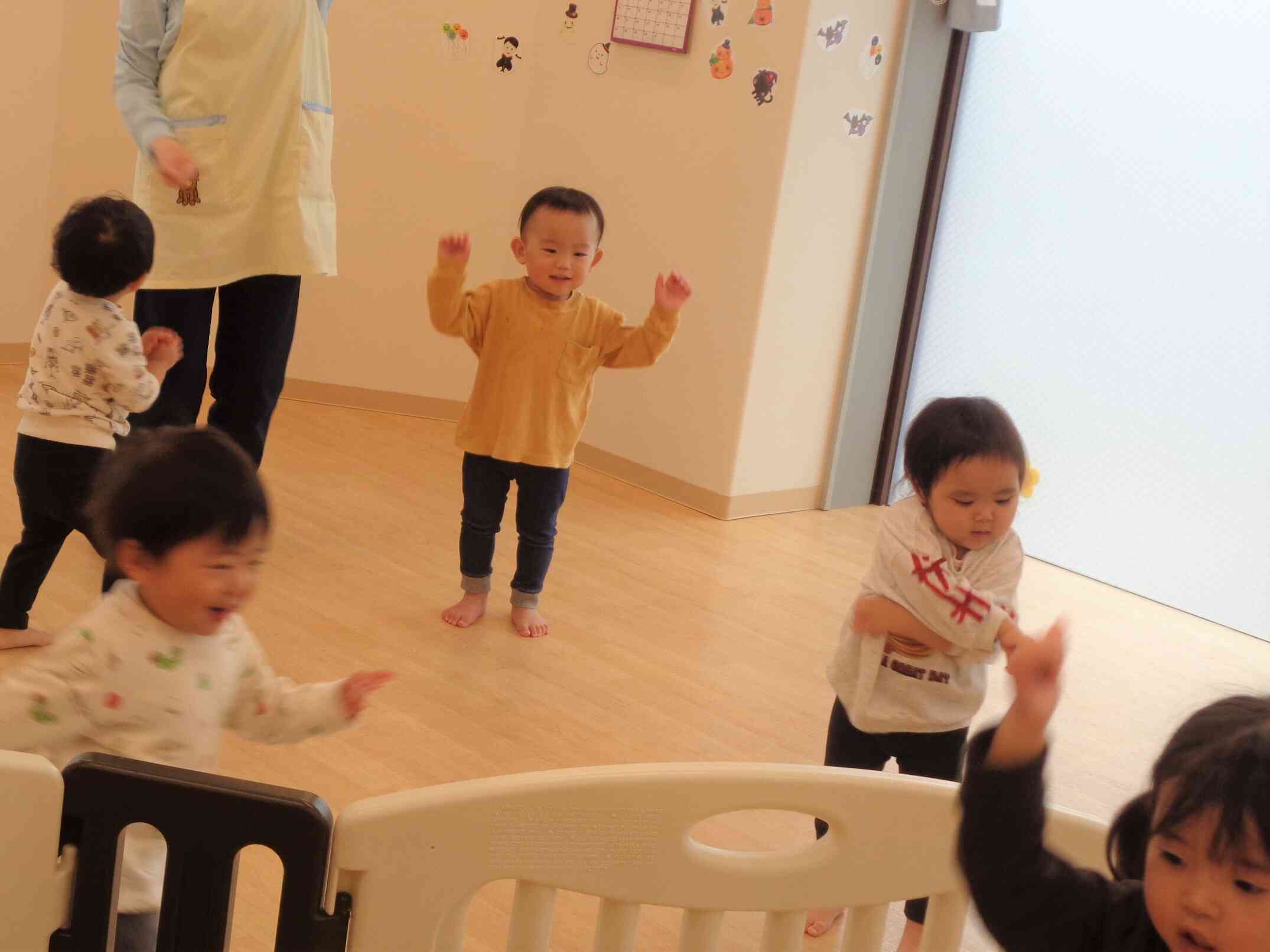 みんなでダンス楽しいね♫