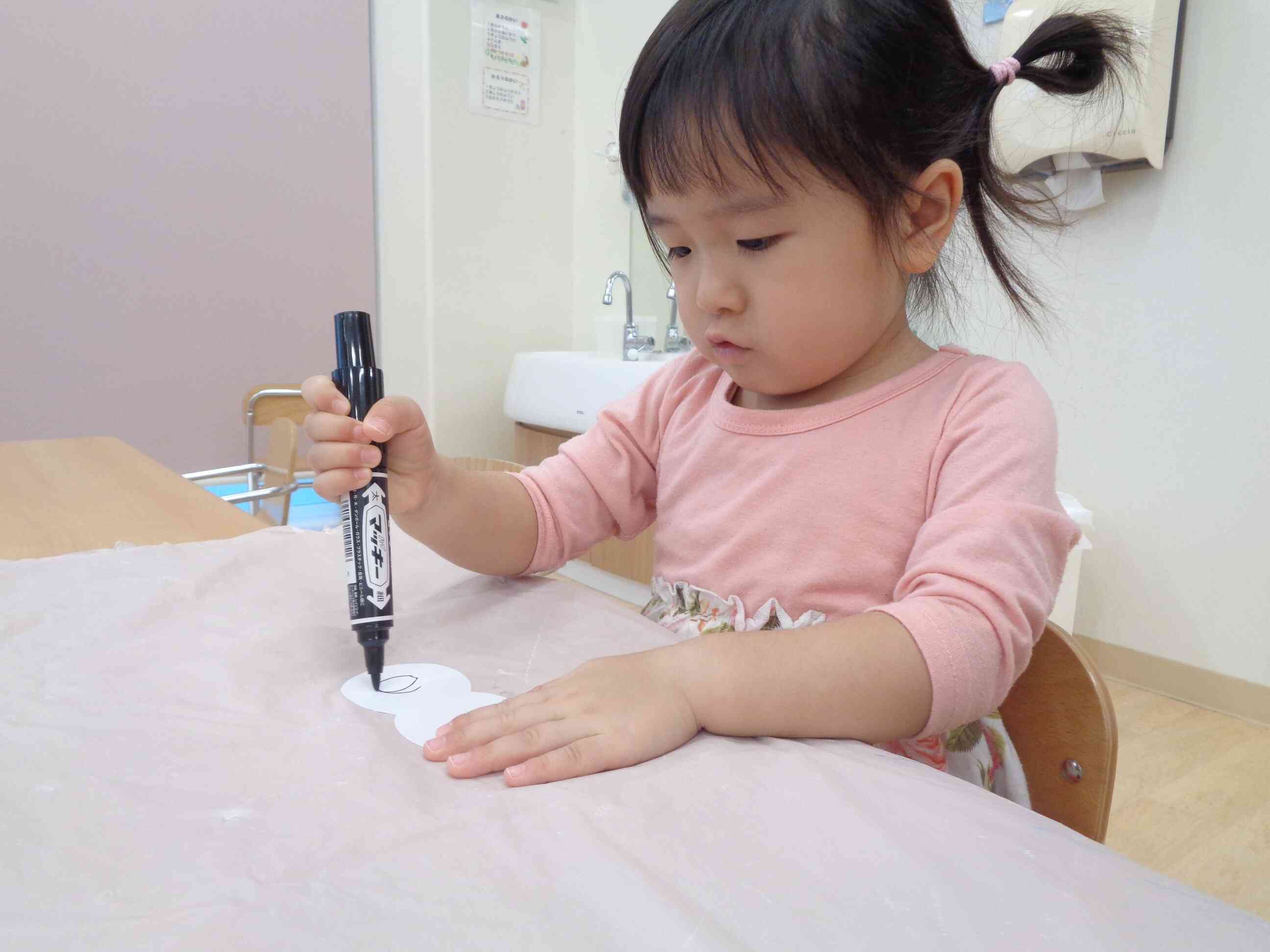 11月の製作♪（うさぎ組）２歳児