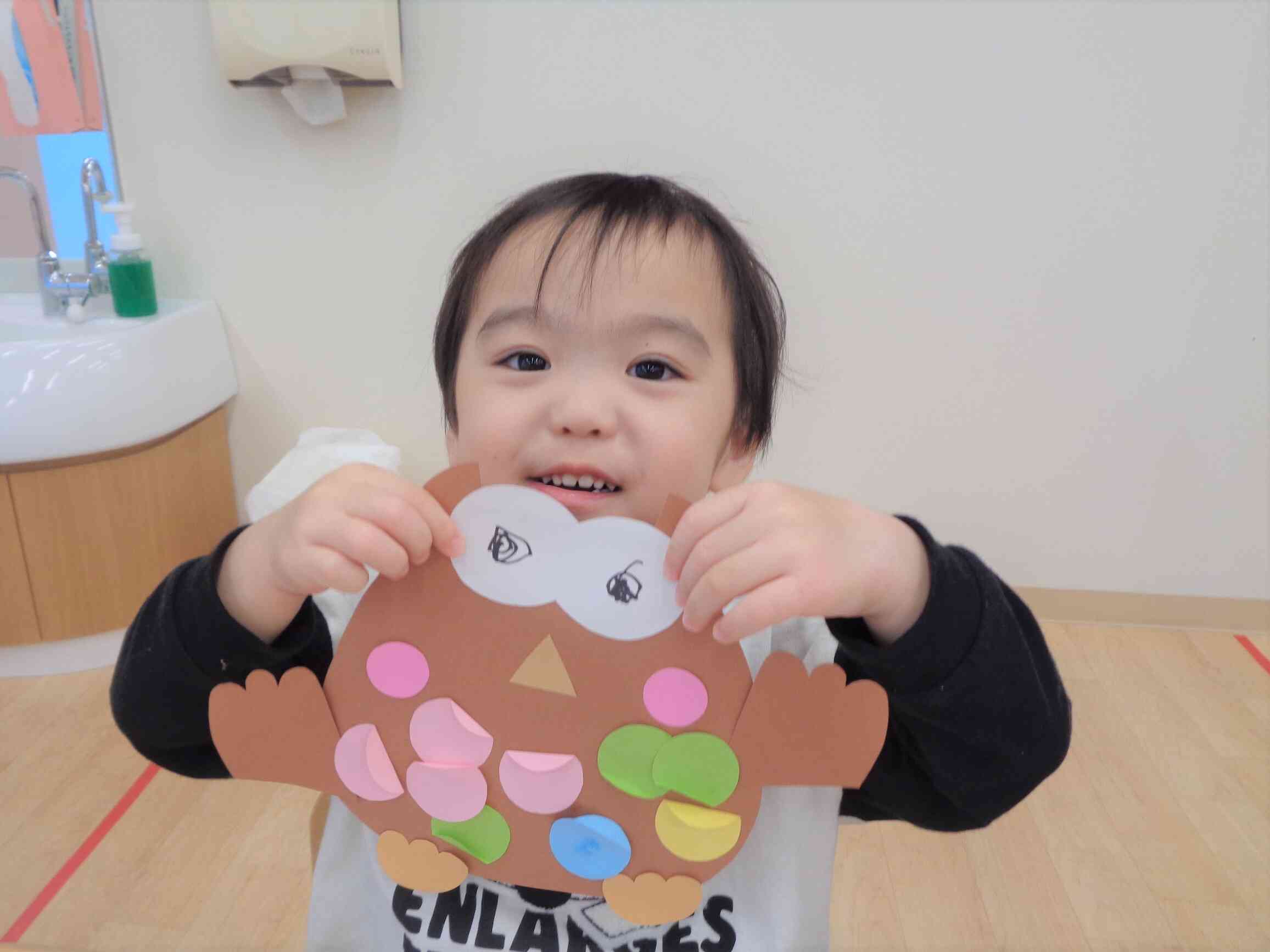 ふくろうの出来上がり！