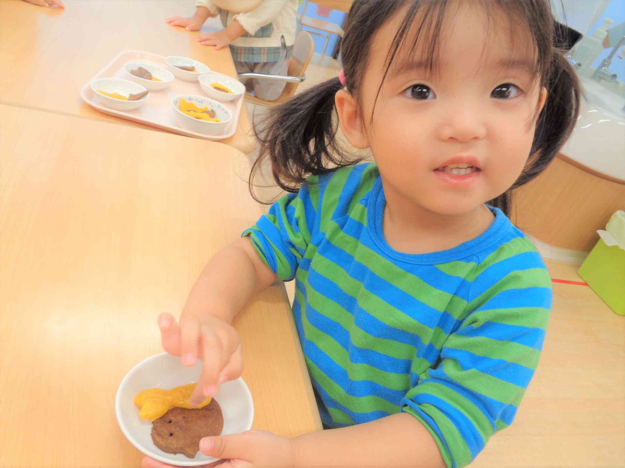 ハロウィンの日の午後のおやつ♫