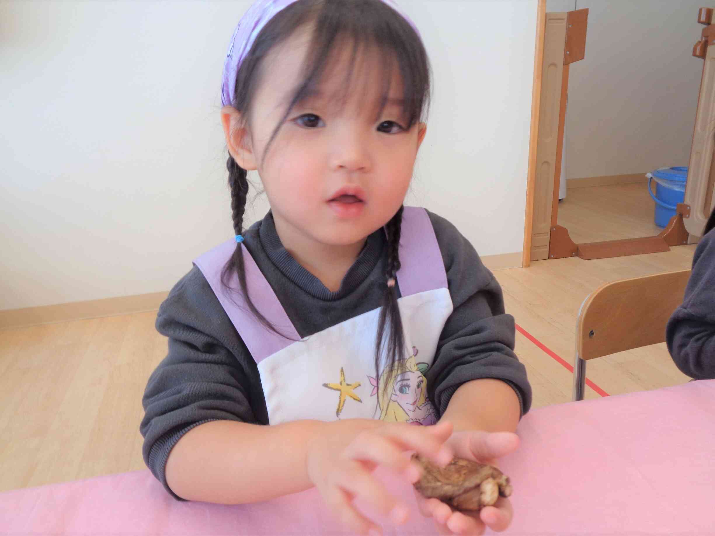 しいたけは固いなぁ