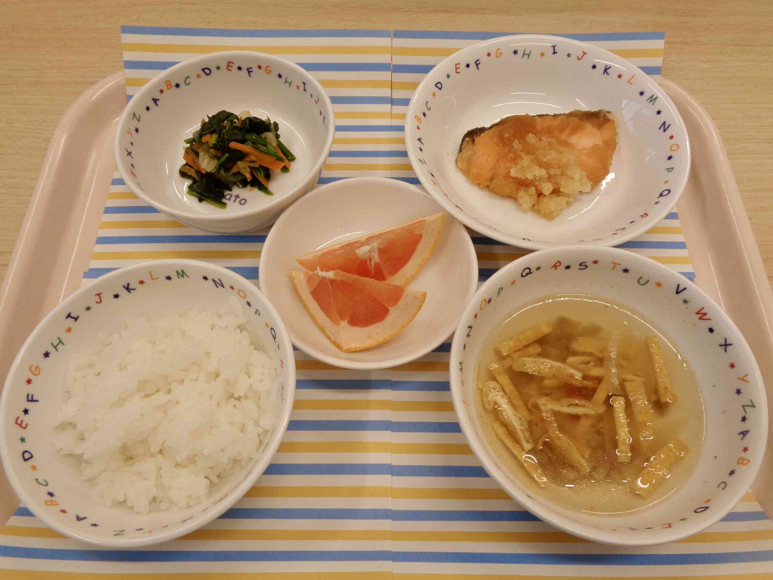 １２月２日の給食