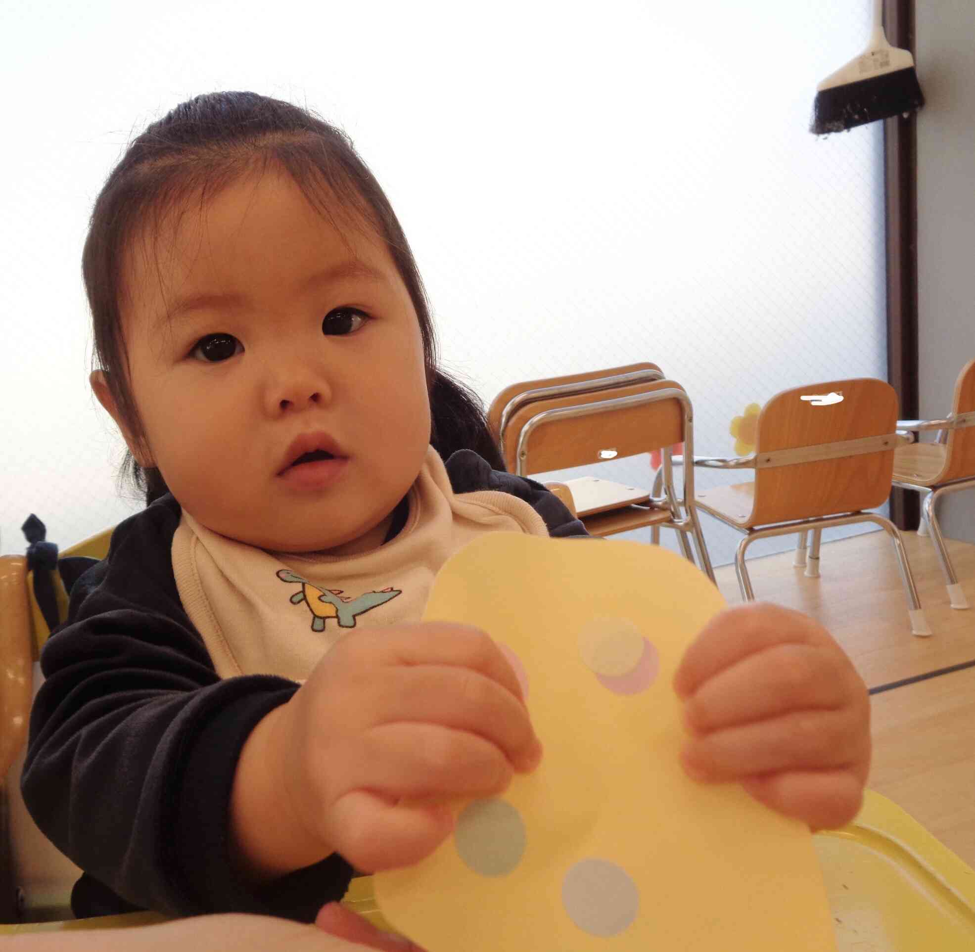 カラフルな手袋出来たよ❤️