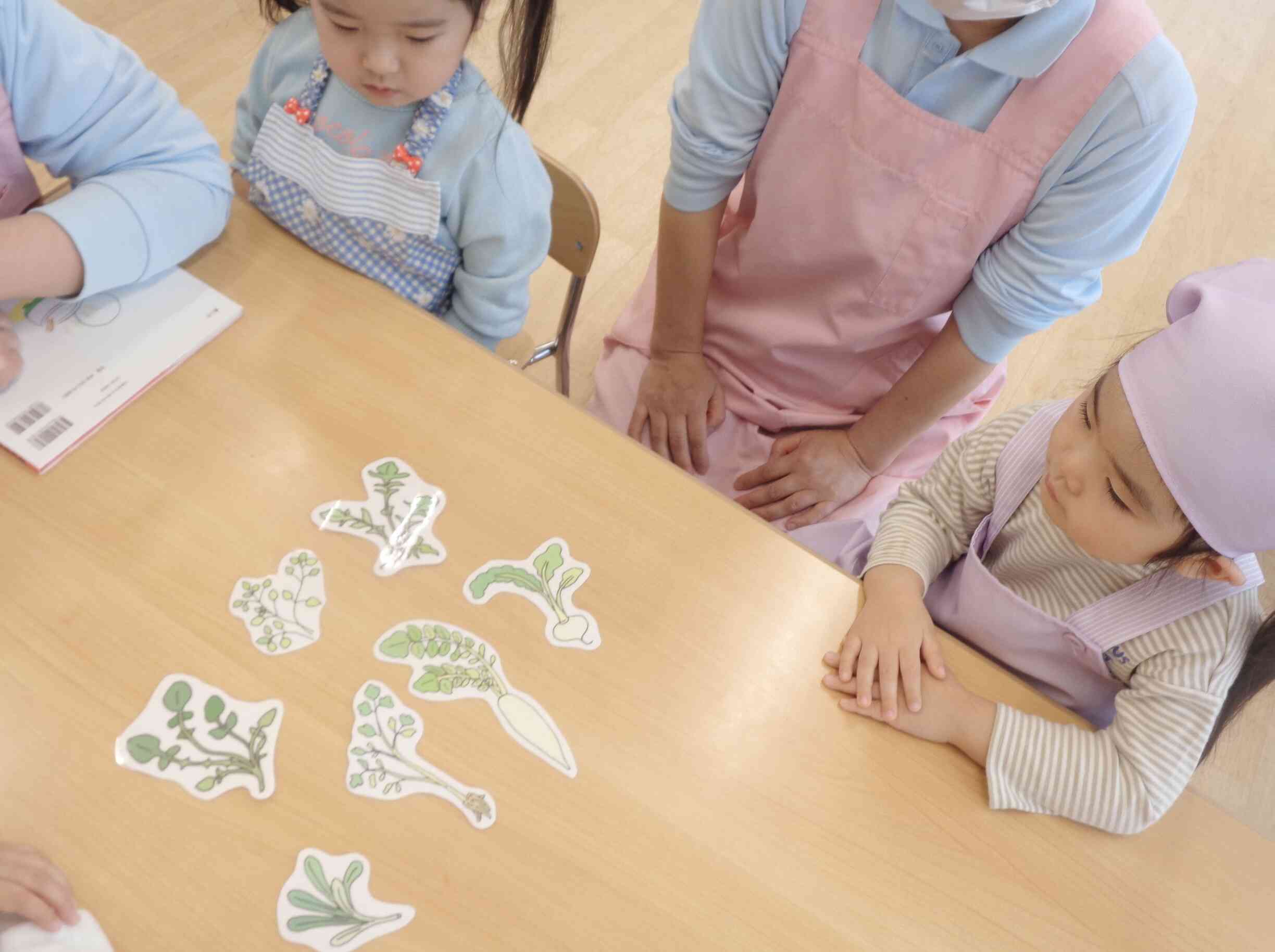 1月の食育活動の様子〜七草について知ろう〜