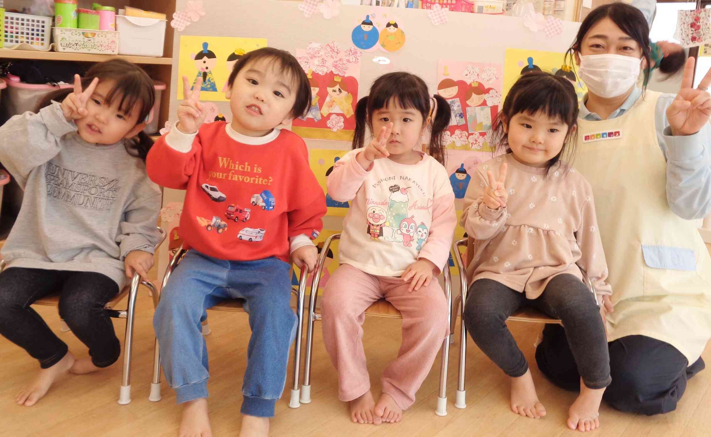 うさぎぐみ（2歳児歳児）☆