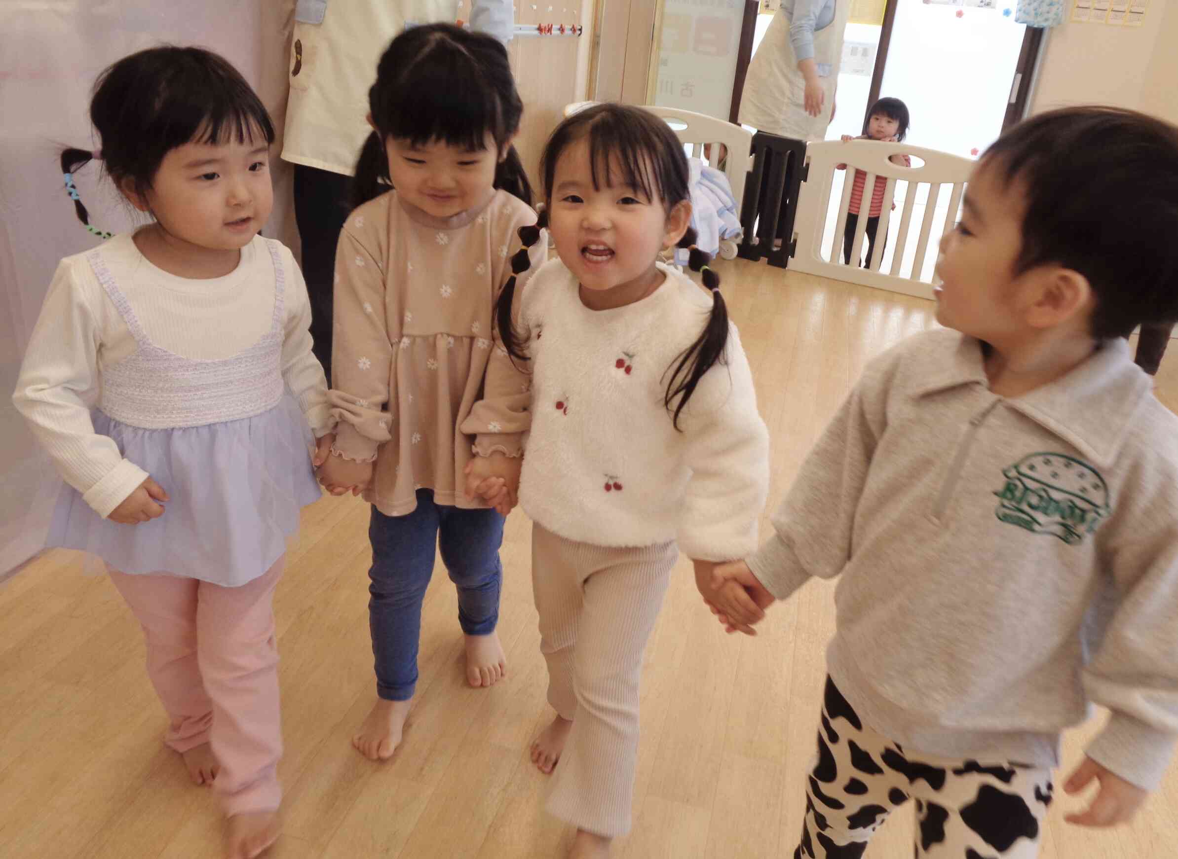 うさぎ組のお友だち☆