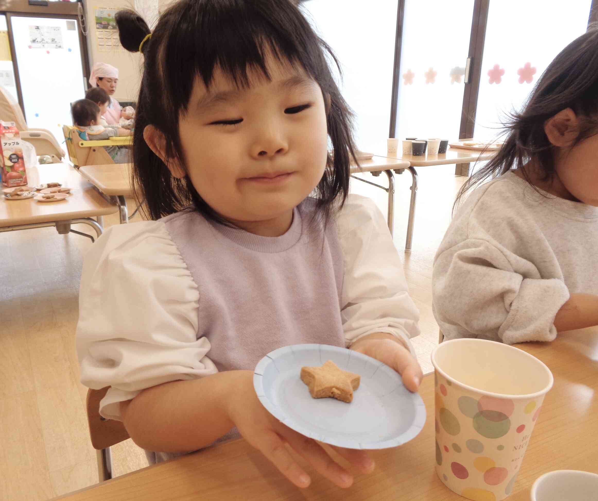 お星様クッキーいただきます♡
