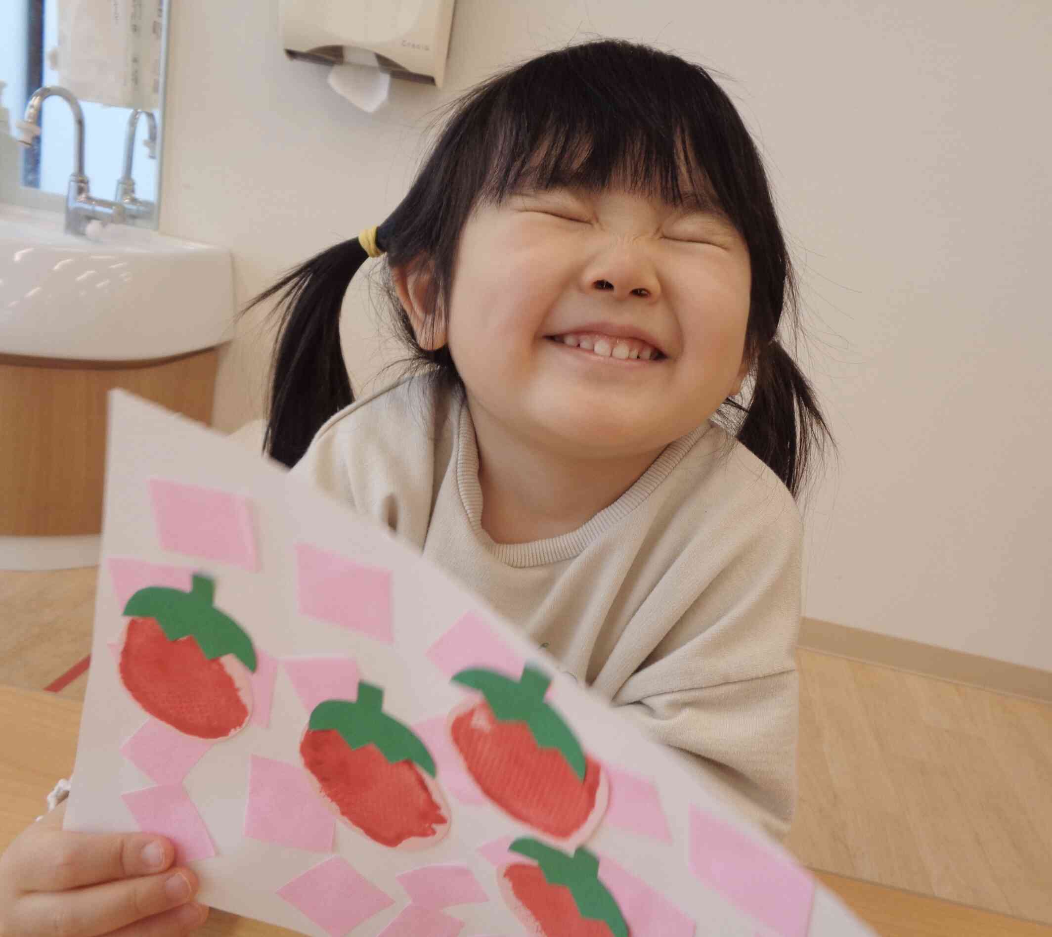 いっぱいいちごのジャムできたよ♡