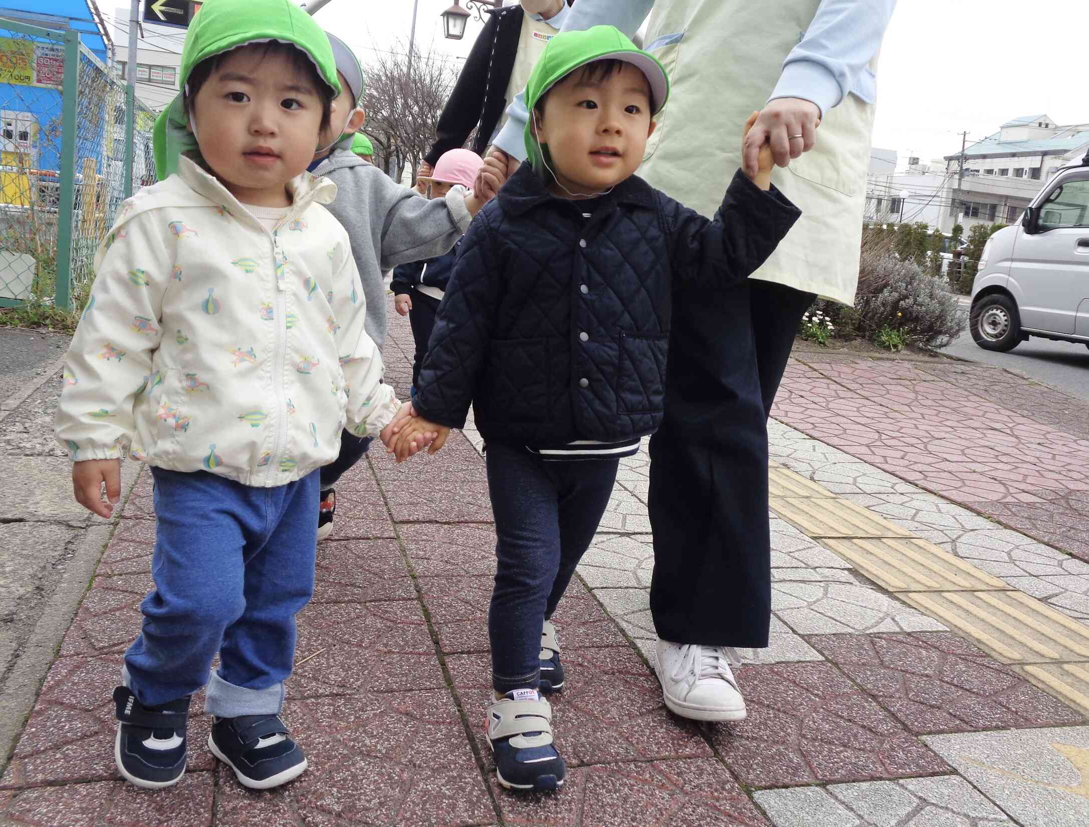 おさんぽ楽しいね♪