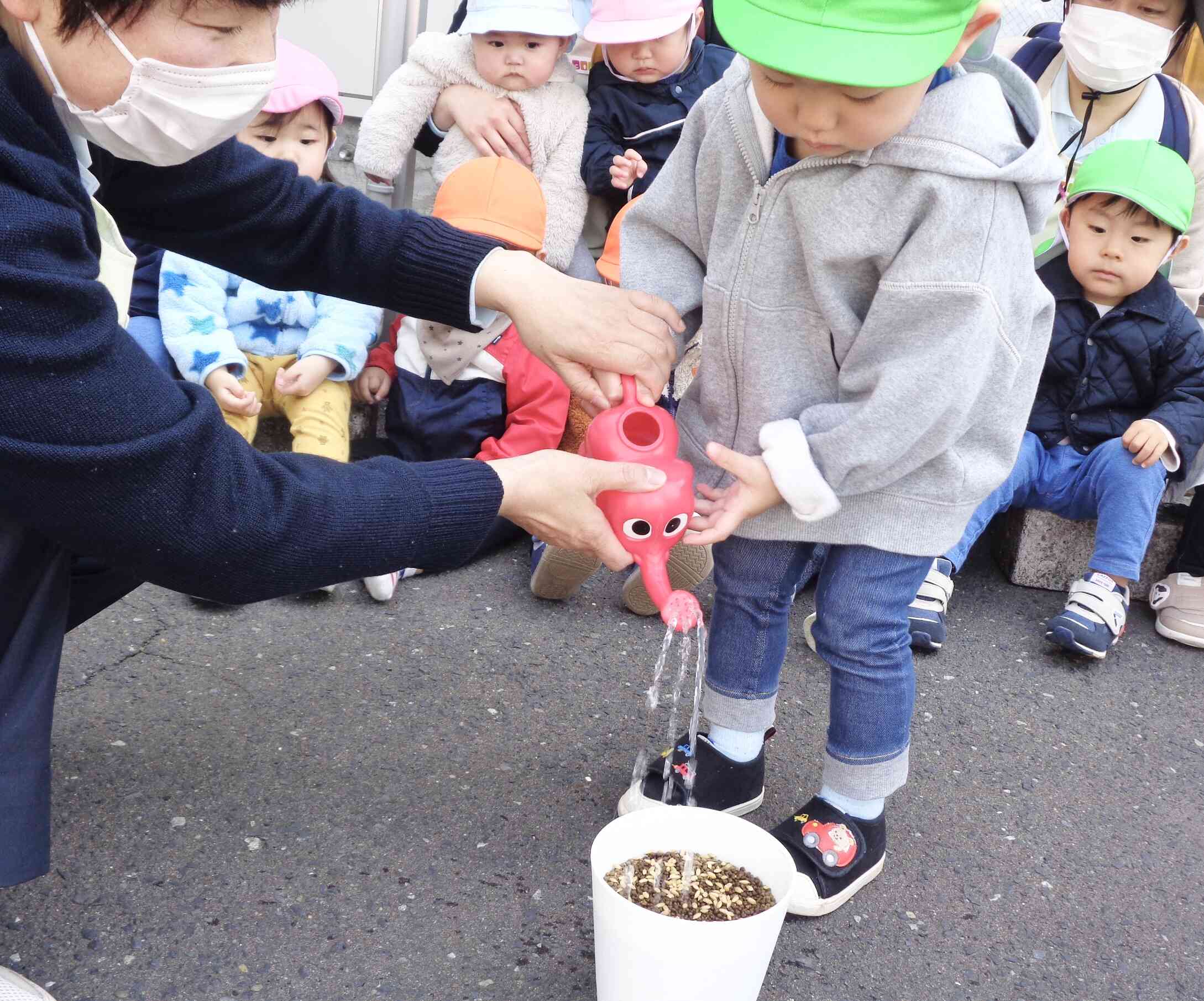 大きくなぁれ♪