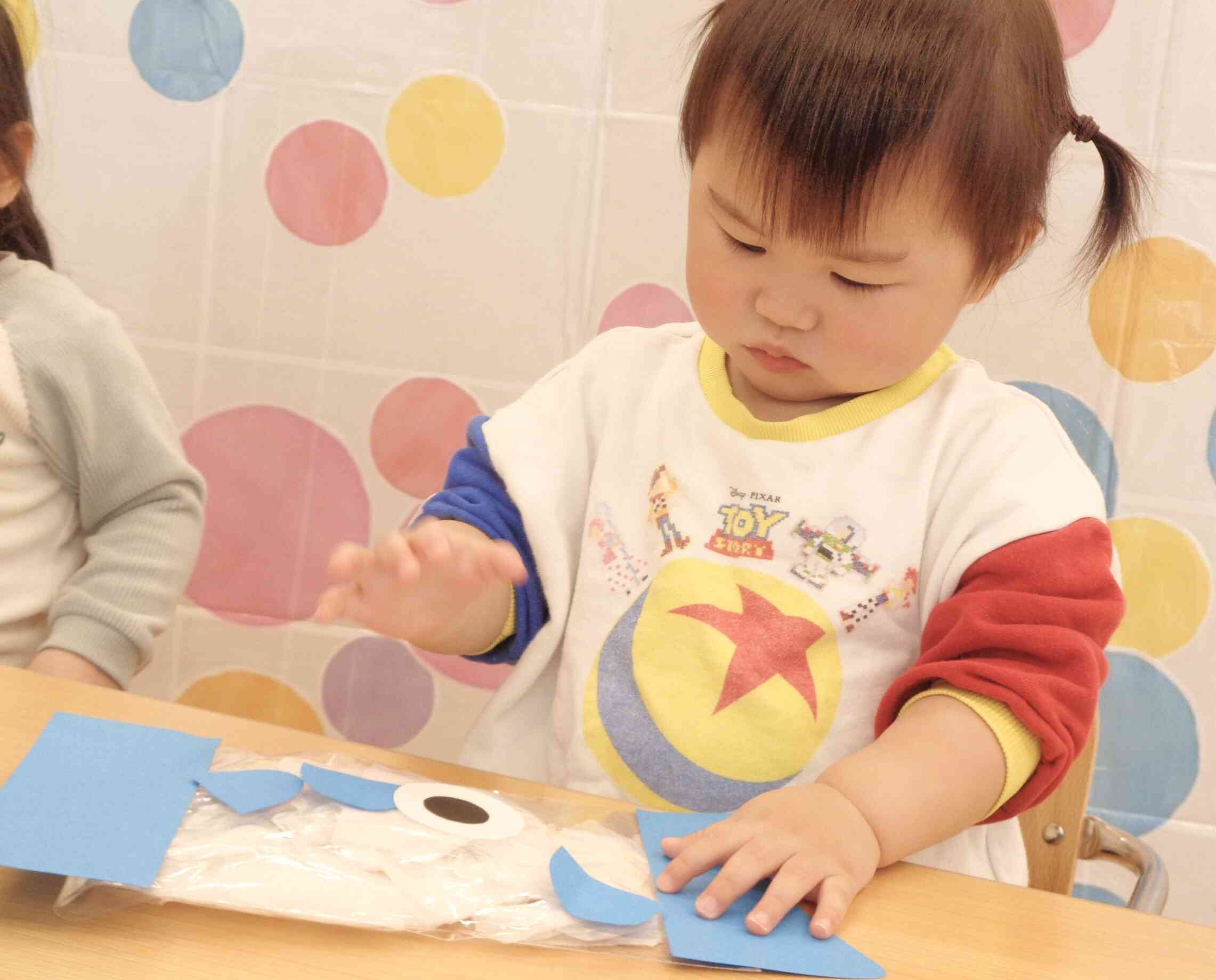 お目目はここにしようかな〜？