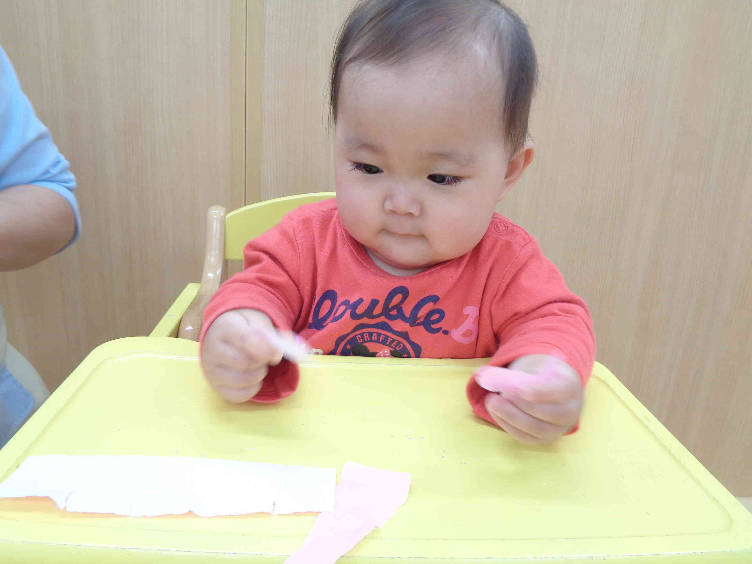 5月の制作♪ひよこ組（０歳児）