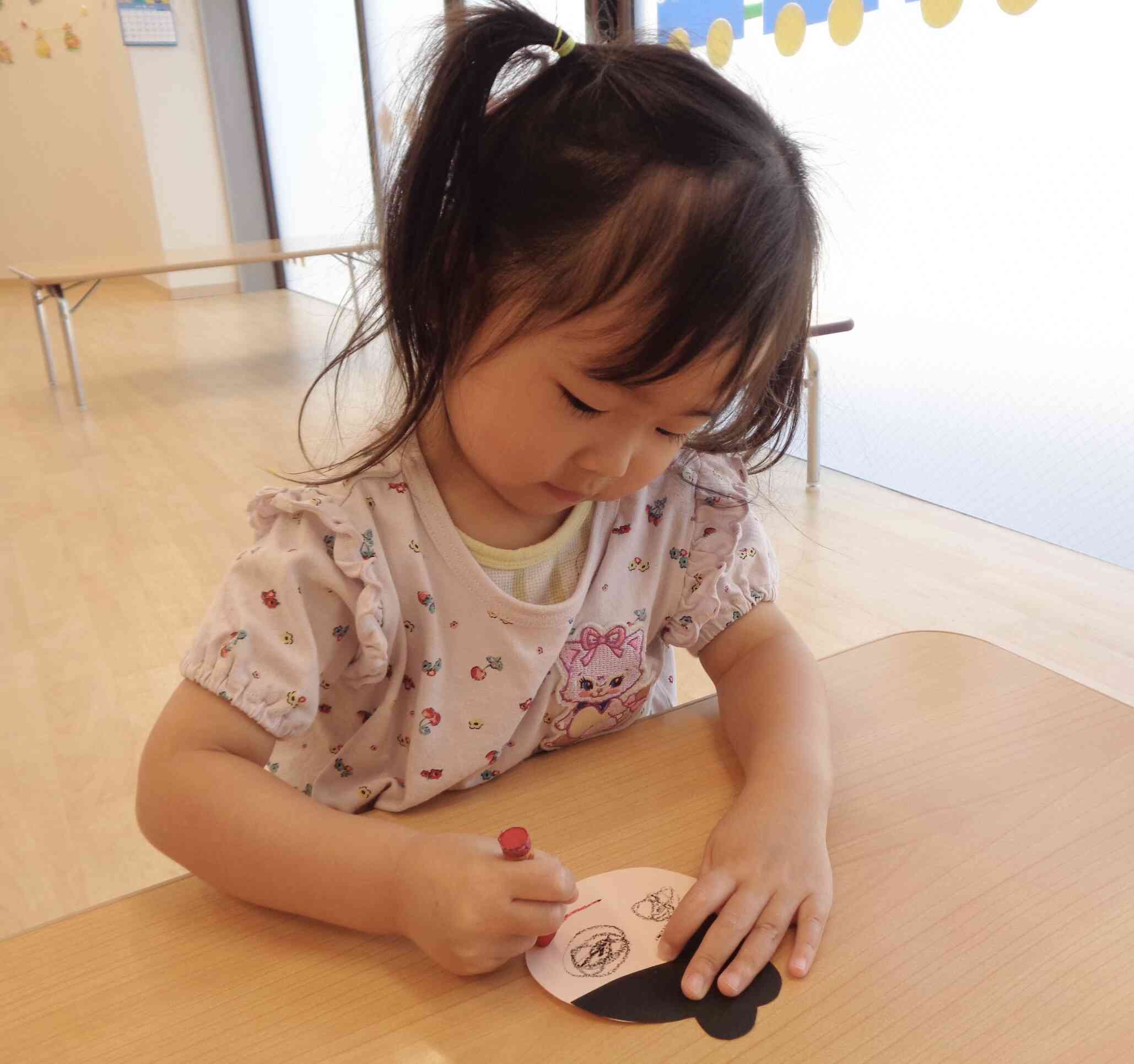 7月の制作♬うさぎ組(2歳児)