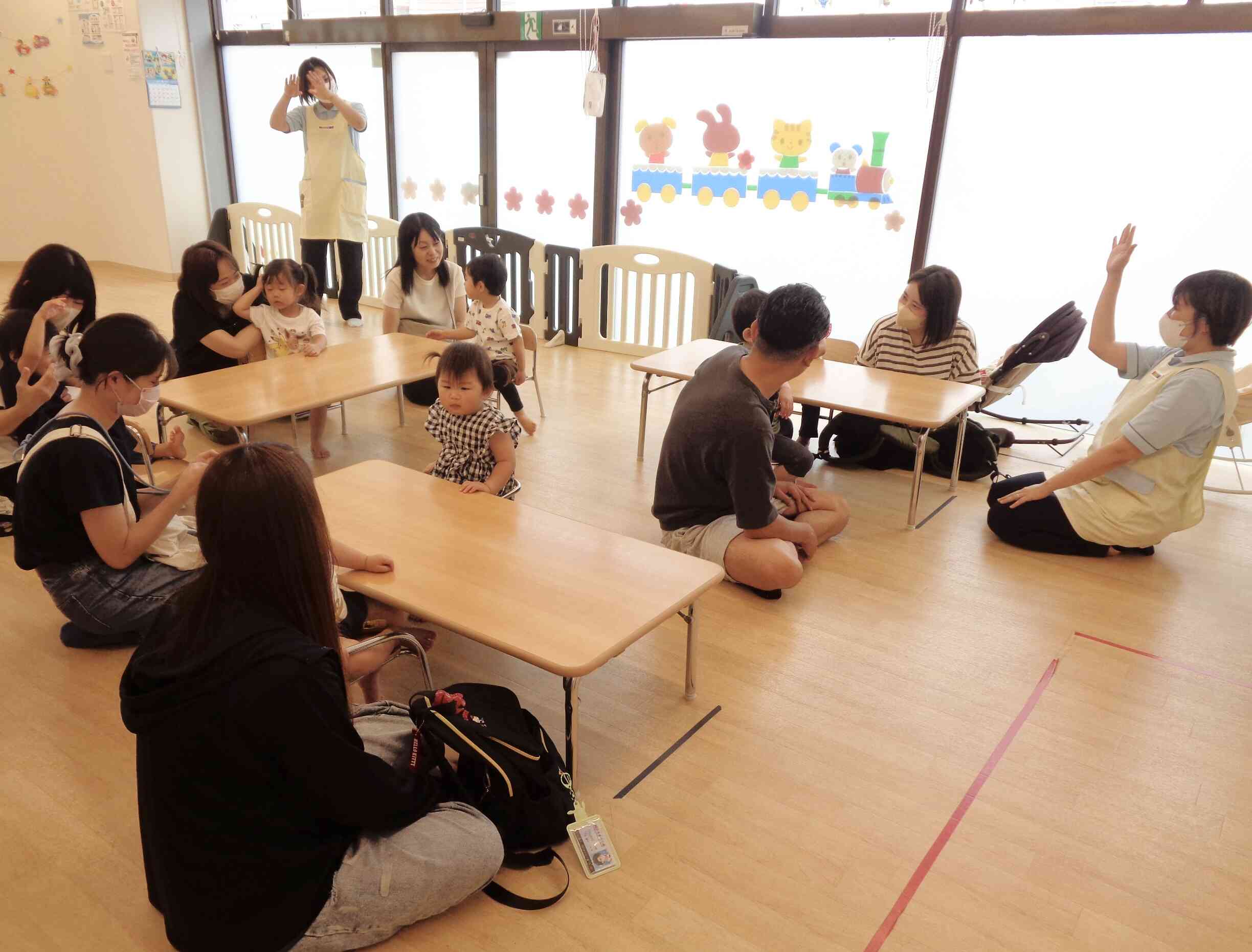 保育参観の様子①