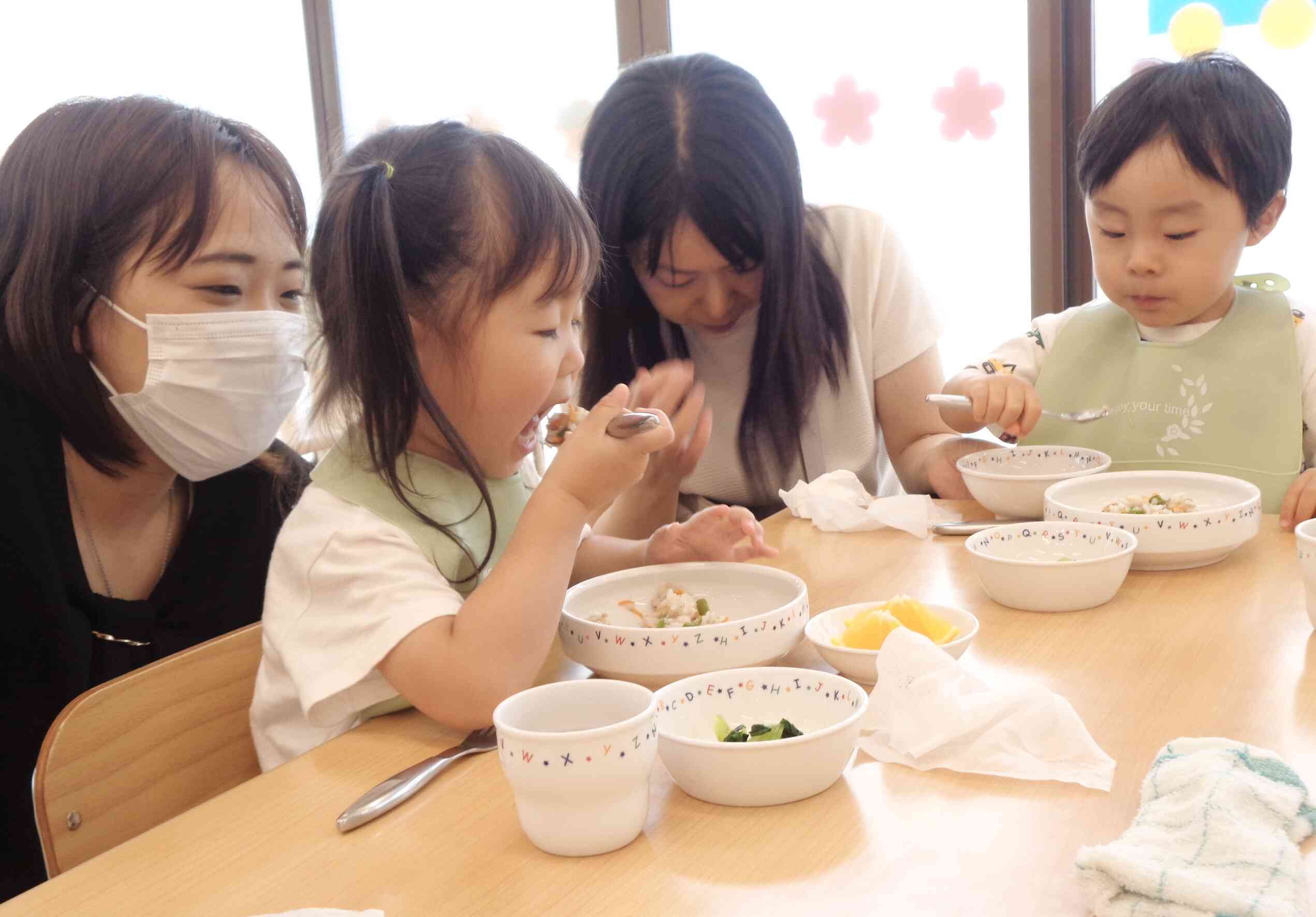 給食美味しいね☆