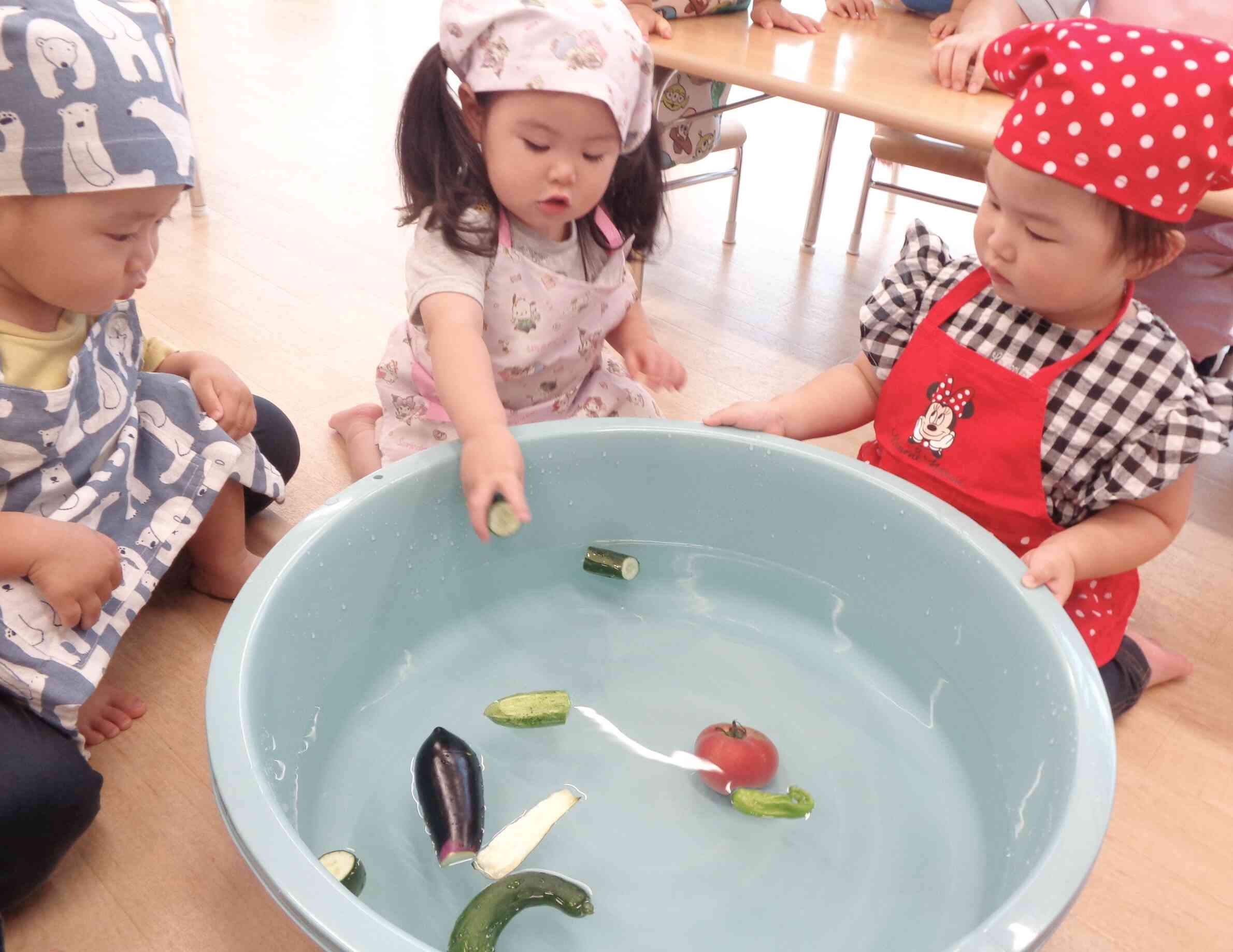 浮くかな？沈むかな？わくわく体験☆